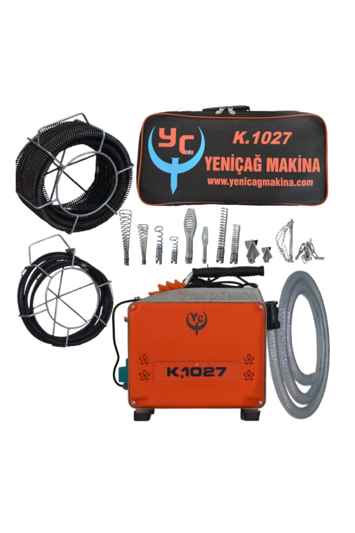 YENİÇAĞ Tıkanık Kanal Açma Makinası 16/22 Full Set