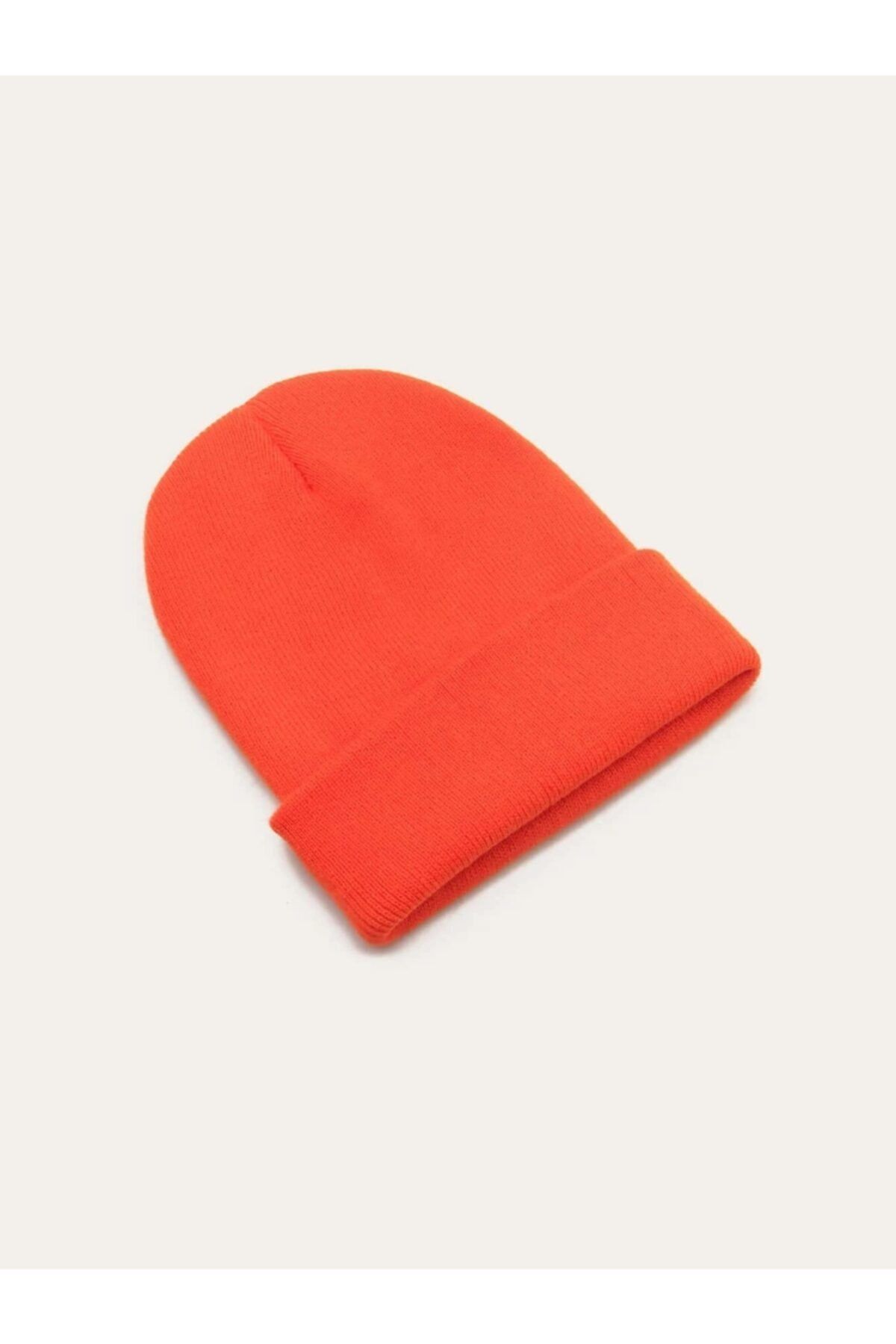 Goldmine Unisex Basic Bere Neon Turuncu