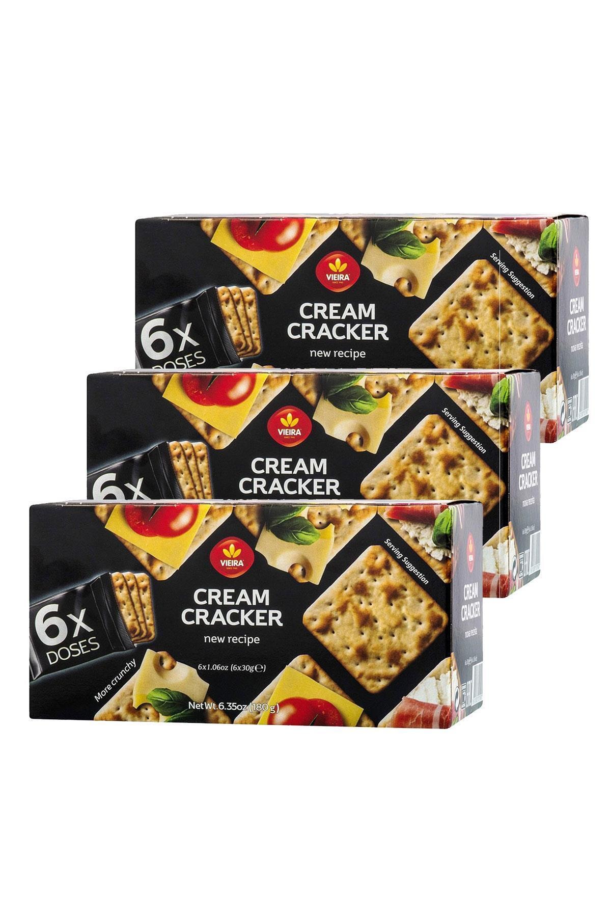VİEİRA Krem Kraker 180 G X 3