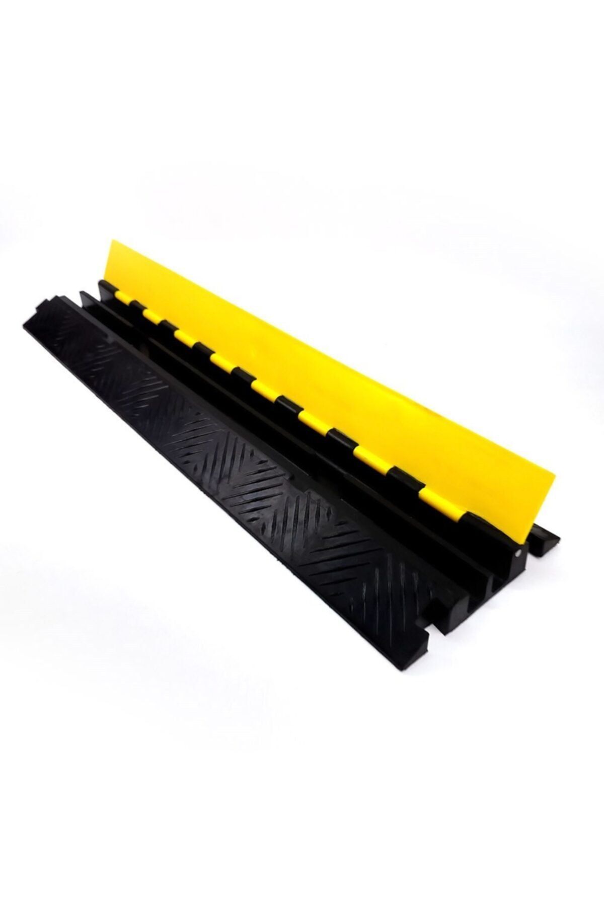 İleri Trafik Kablo Kanallı Hız Kesici 2 Kanallı, Yol Kasisi 25 X 100 X 4,5 Cm