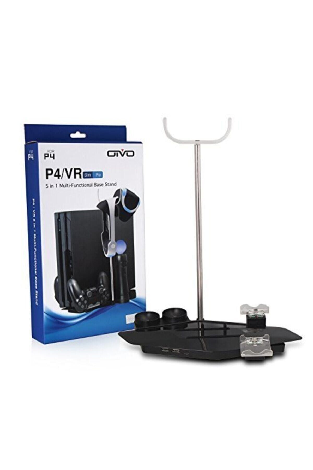 Dobe Oivo Ps4 Pro Ps4 Slim Vr Stand Move Şarjlı Stand (Ps4 Slim/pro Uyumlu)
