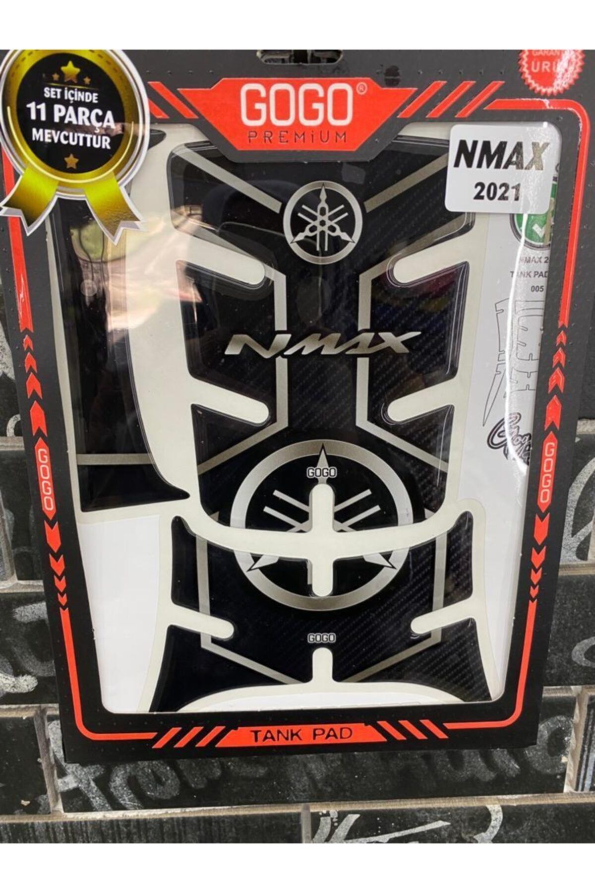 Gogo Yamaha Nmax 2021 Uyumlu  Tank Pad Set 11 Parça