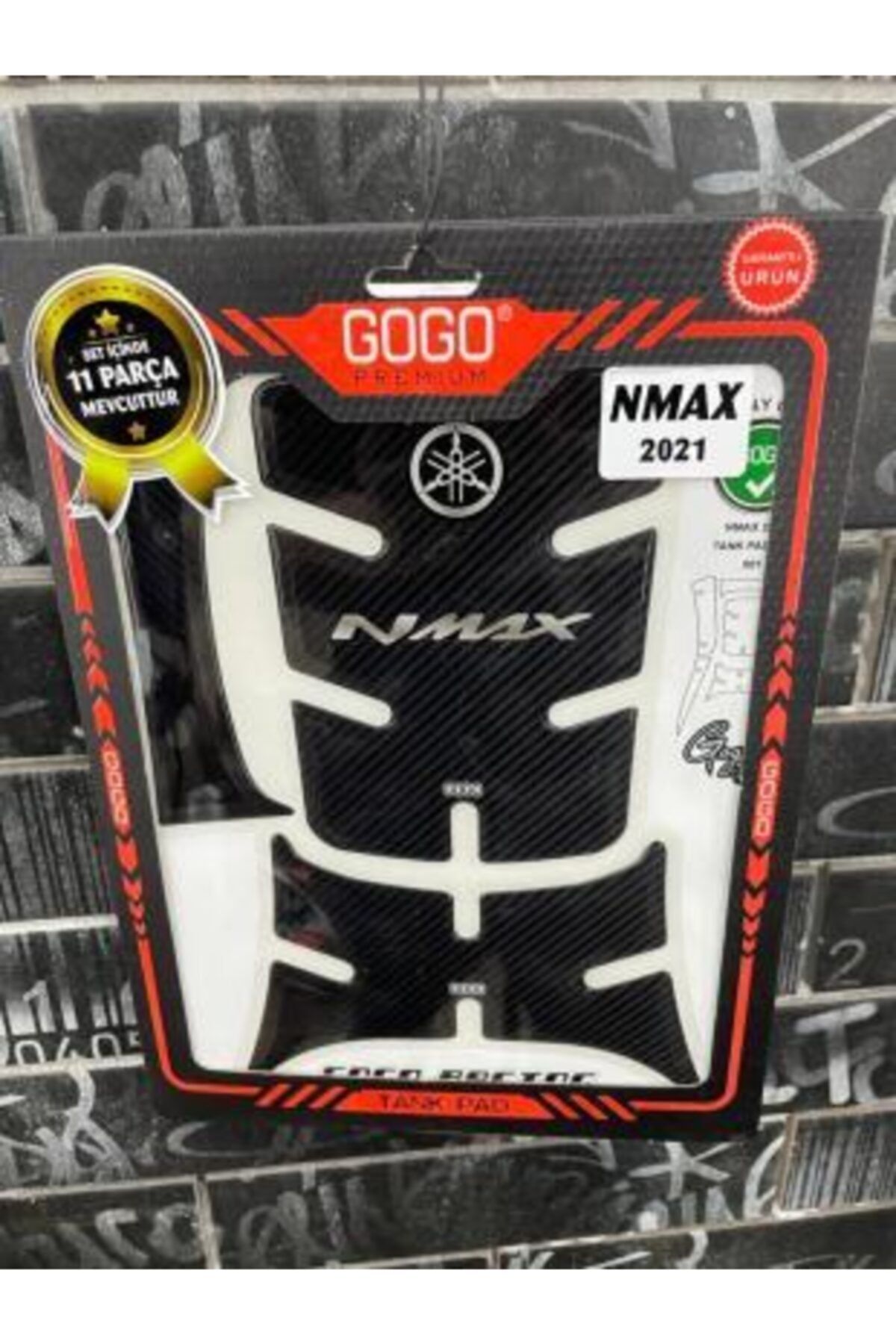 Gogo Yamaha Nmax 2021 Tank Pad Uyumlu  Set 11 Parça