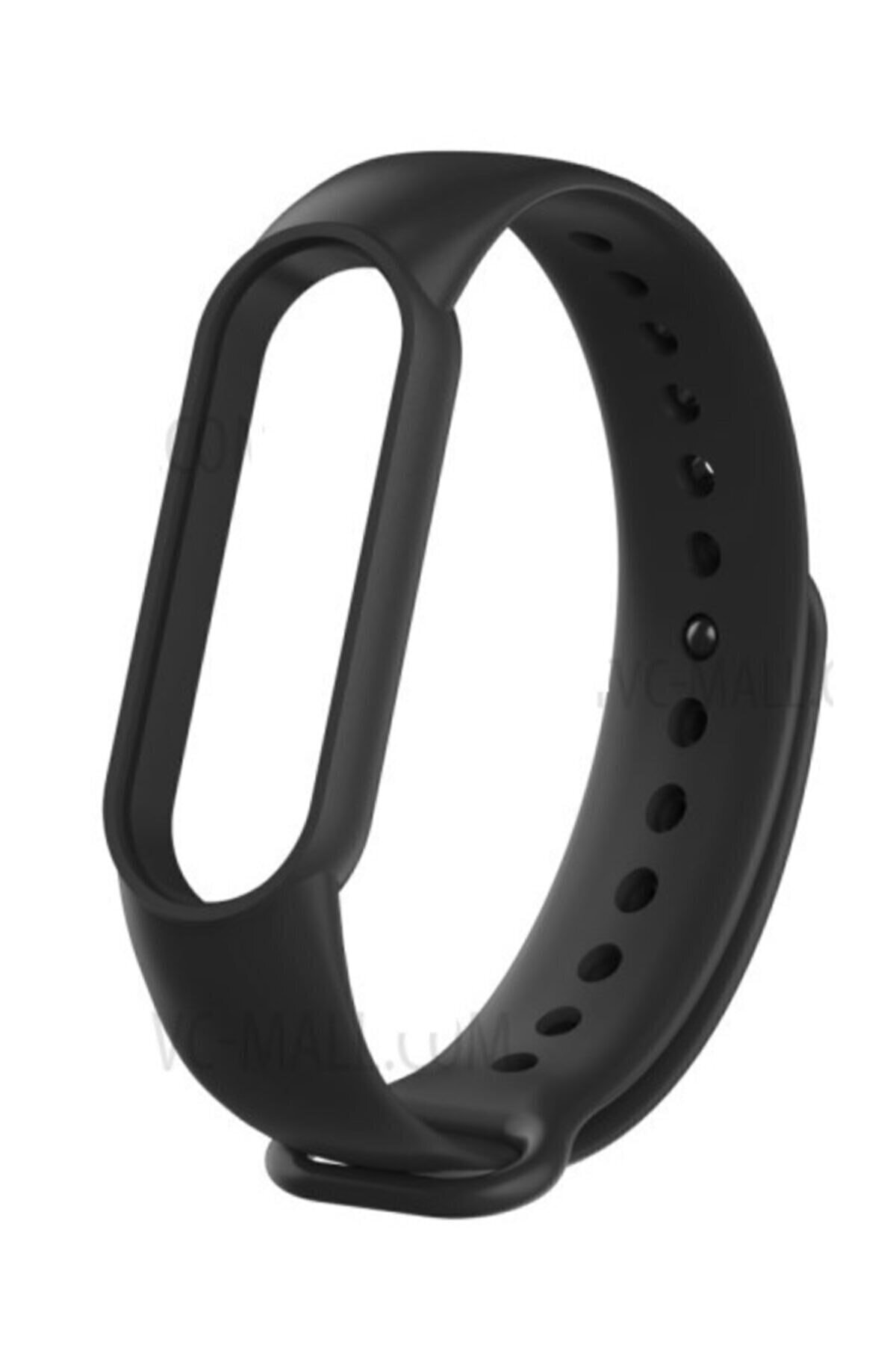 Ekoodukkan Xiaomi Mi Band 5 Silikon Siyah Kordon Kayış
