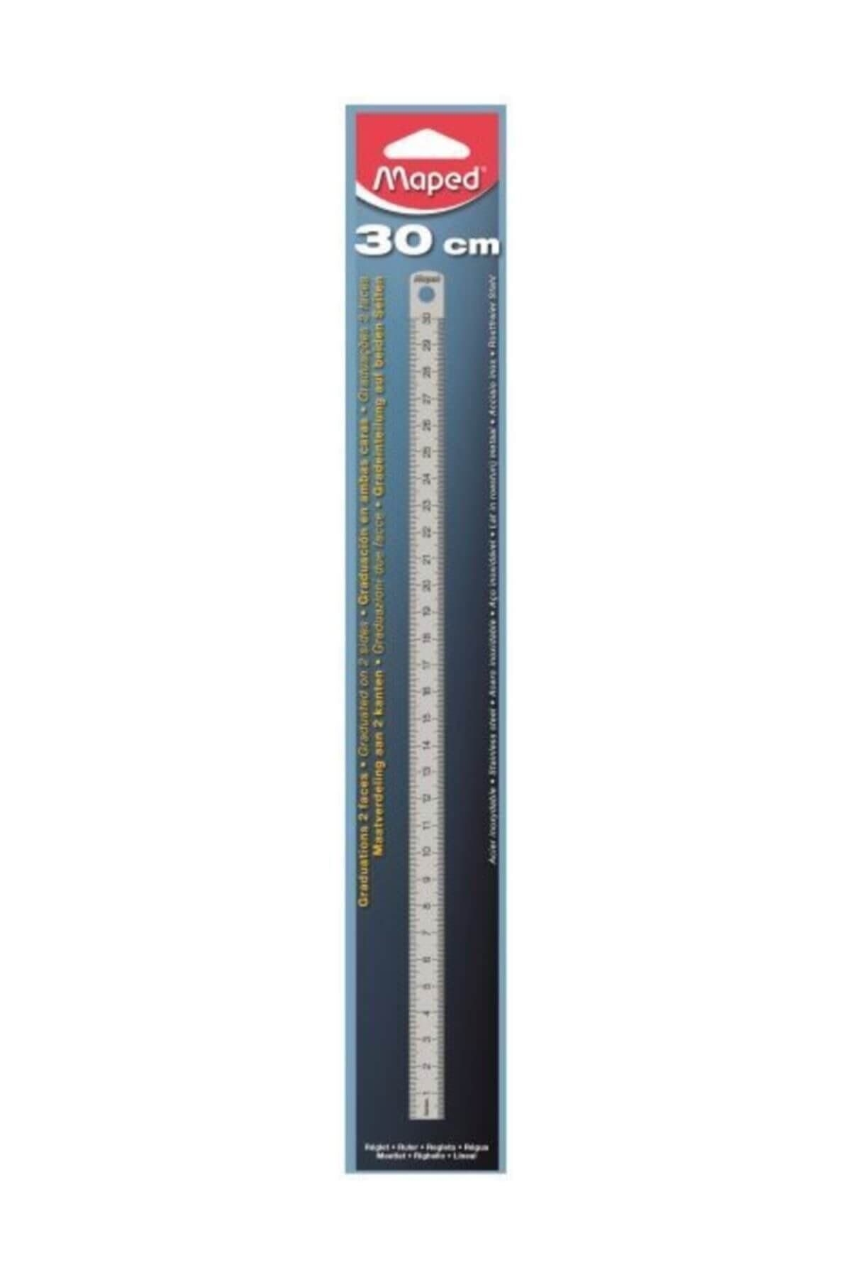 Maped 118300 Çelik 30 Cm Cetvel