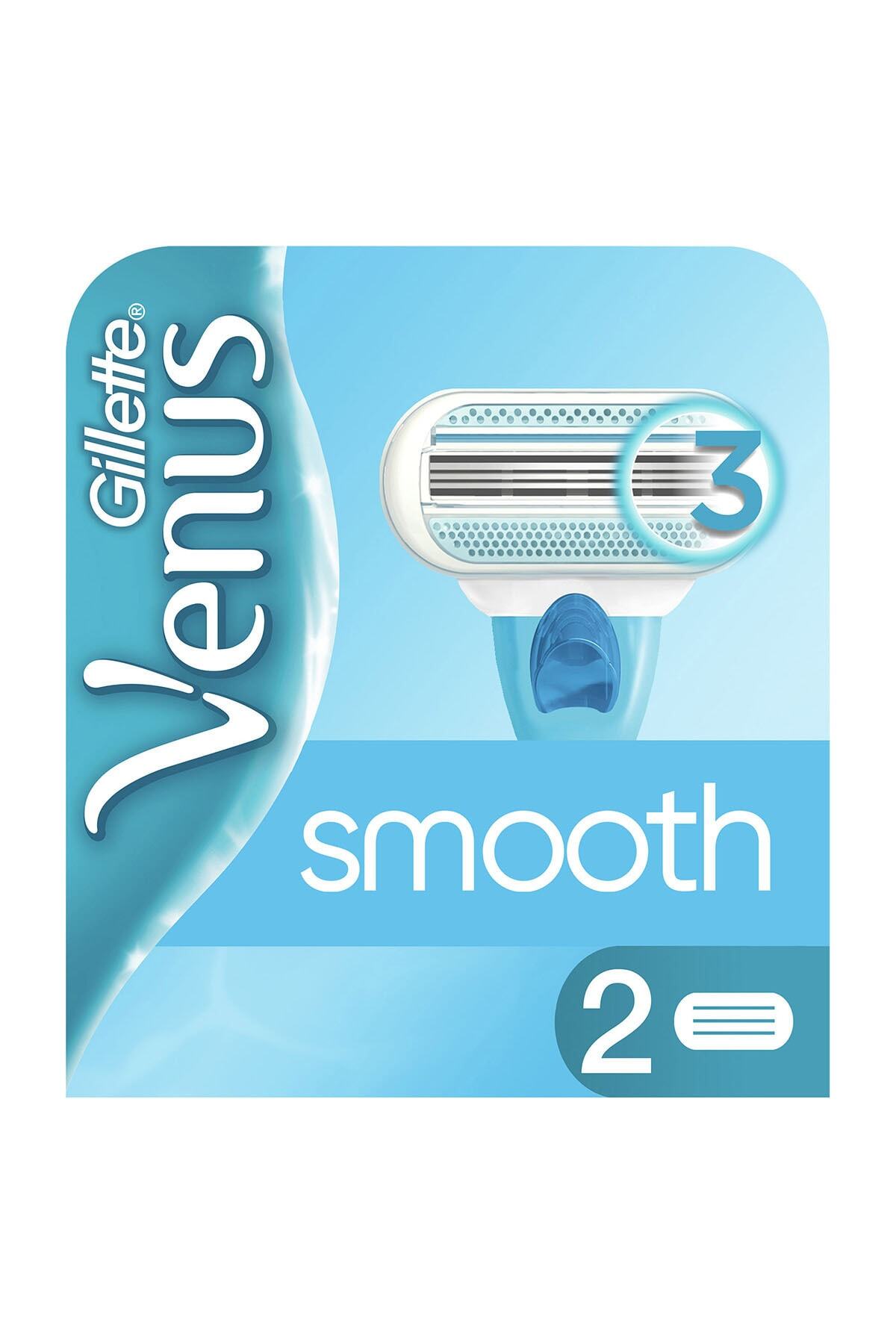 Gillette Venus Smooth Kadın Tıraş Bıçağı 2'li