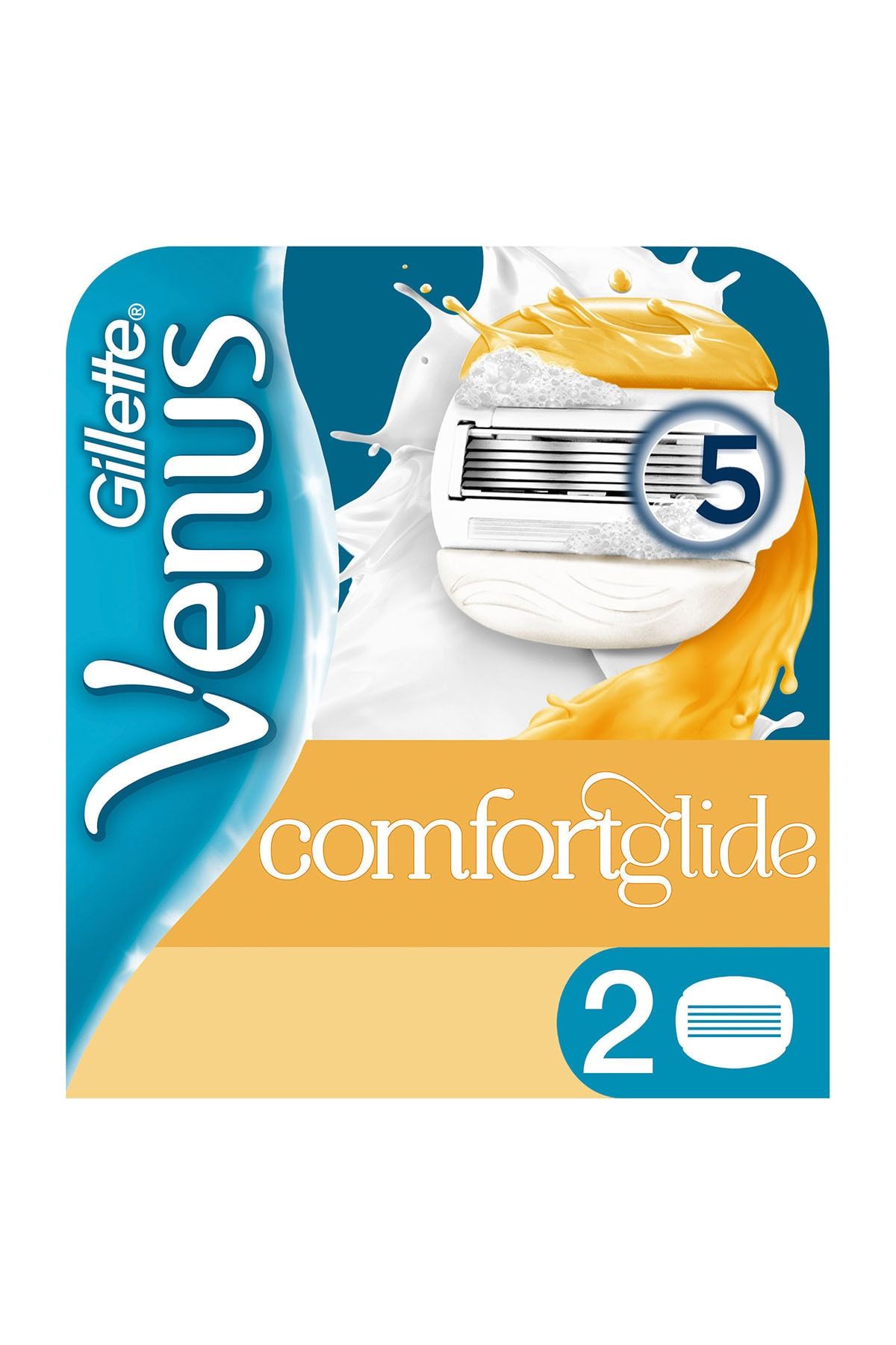 Gillette Venus Gillette Venüs Kadın Venus Comfortglide Olay Yedek Tıraş Bıçaklağı 2’li