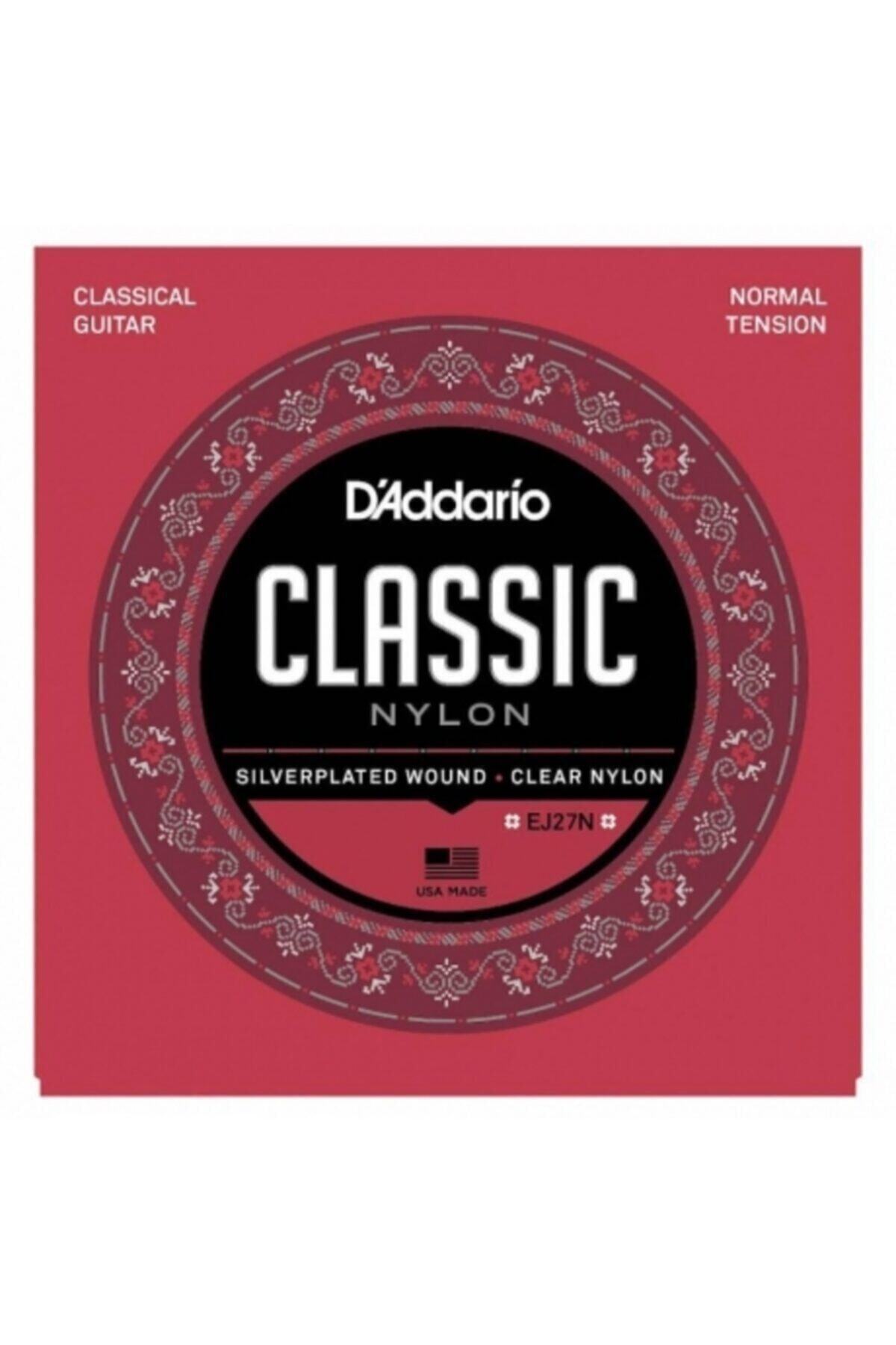 DESTAN MÜZİK -d'addario Ej27n 4/4 Normal Tension Klasik Gitar Teli