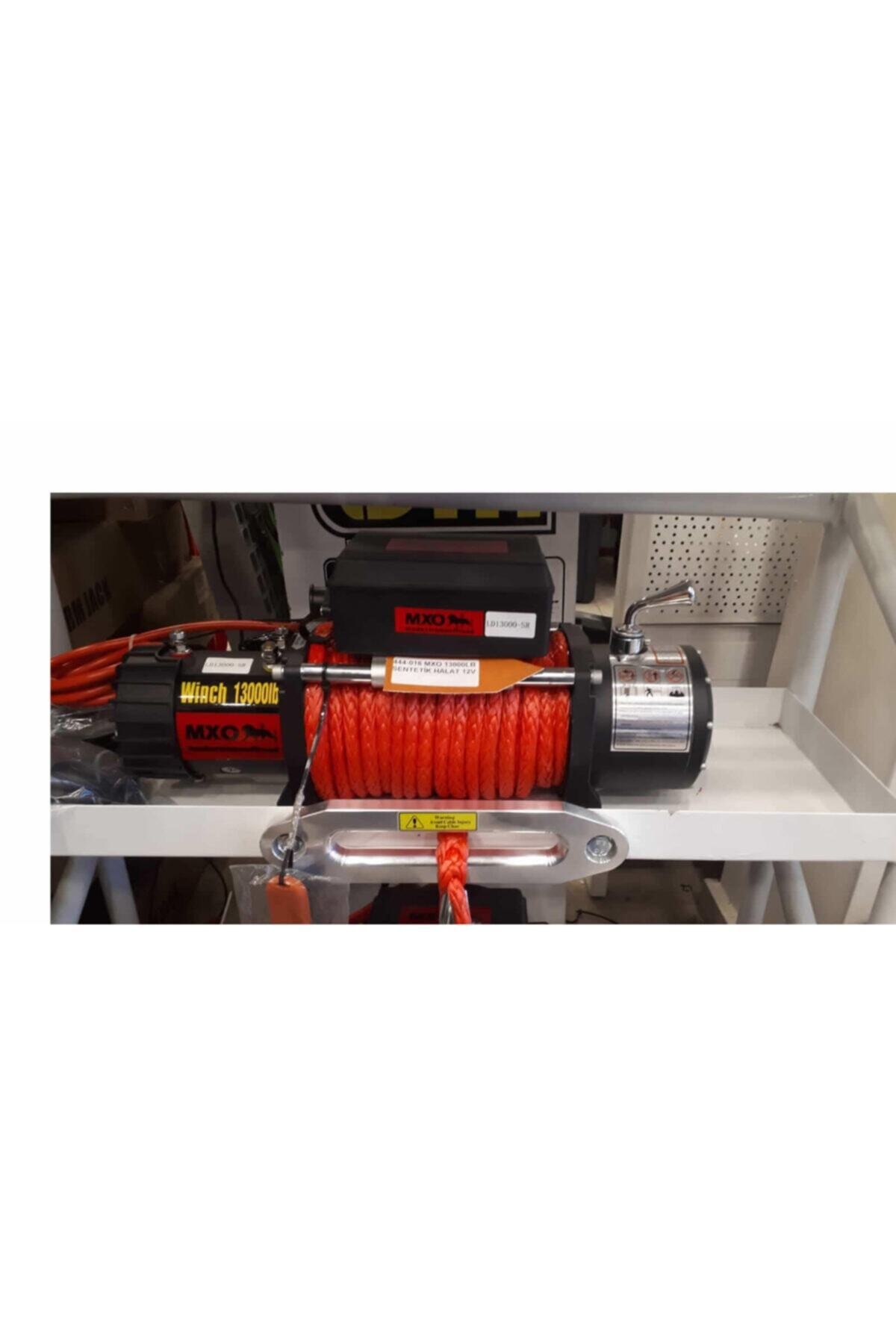 MXO Marka Vinç &offroad& Tambur Sentetik Halat 13000 Lb 12 Volt