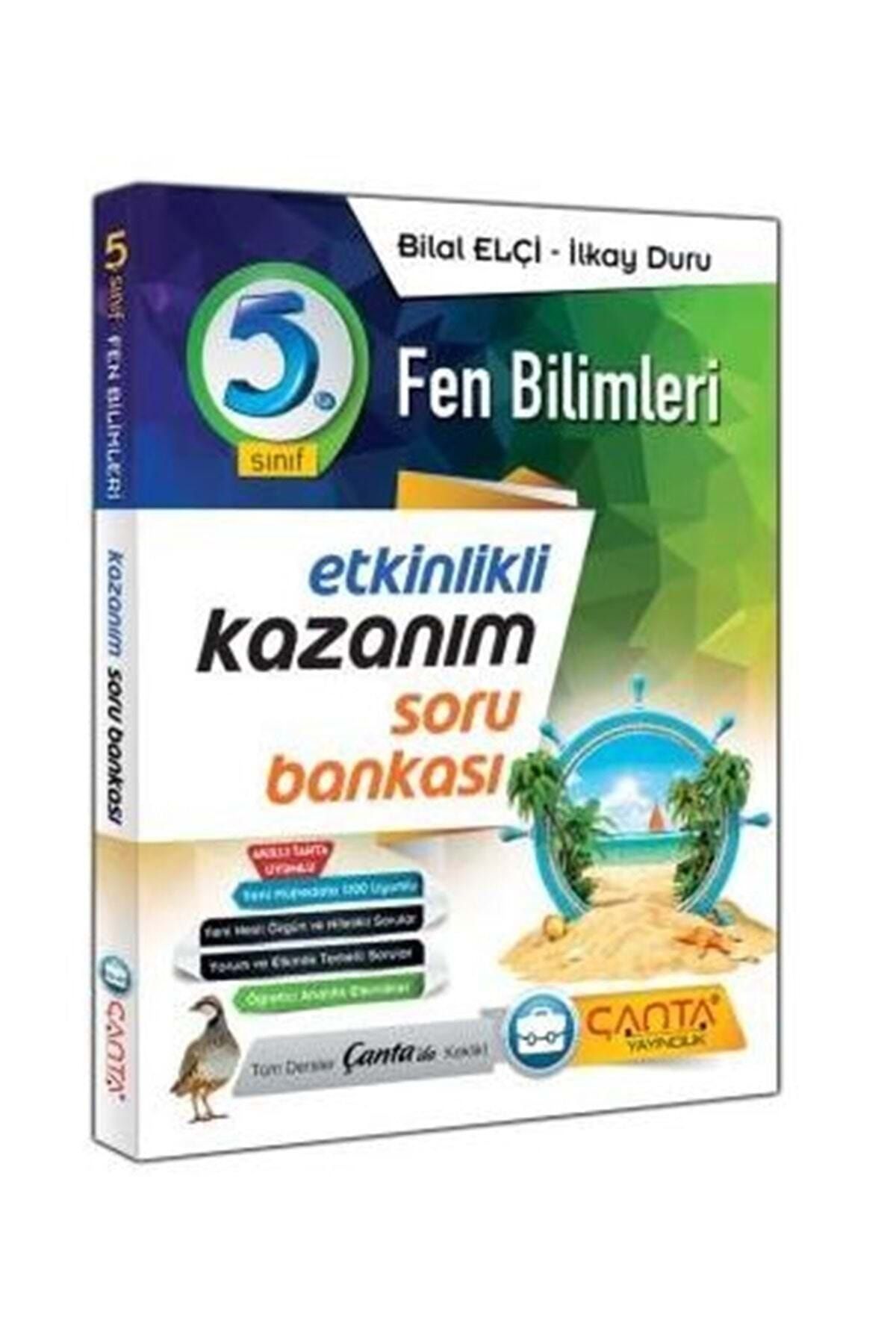Çanta Yayınları 5.sınıf Fen Bilimleri Etkinlikli Kazanım Soru Bankası