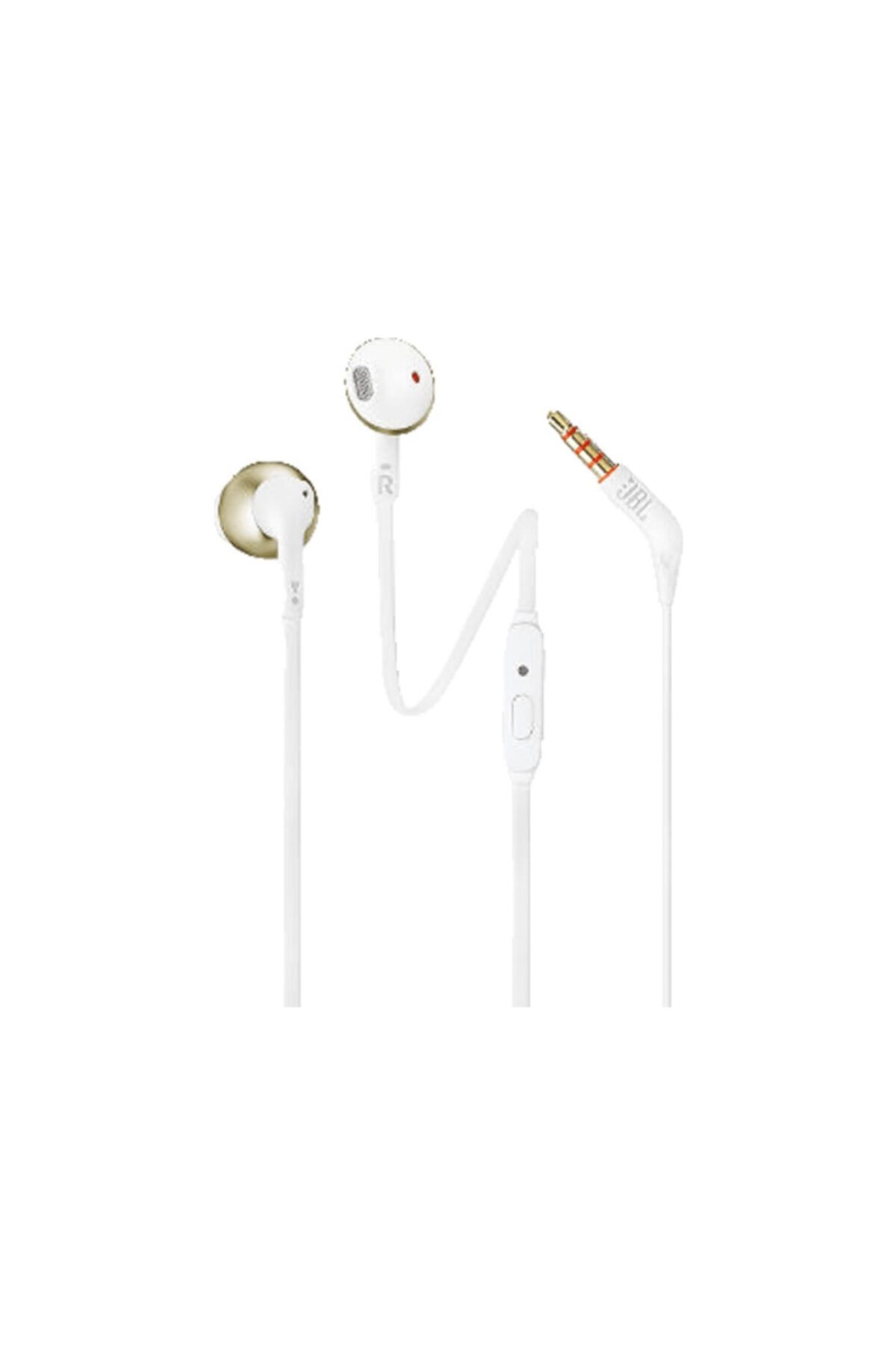 JBL T205 Mikrofonlu Kulak İçi Kulaklık Gold