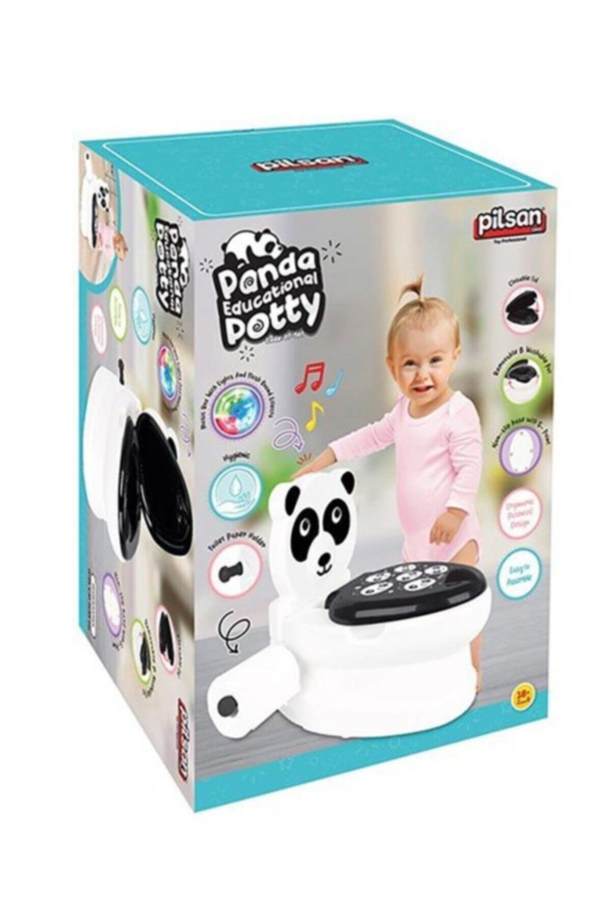 PİLSAN Eğitici Panda Klozet Tuvalet Alışkanlığı Edinme Çocuk Tuvaleti
