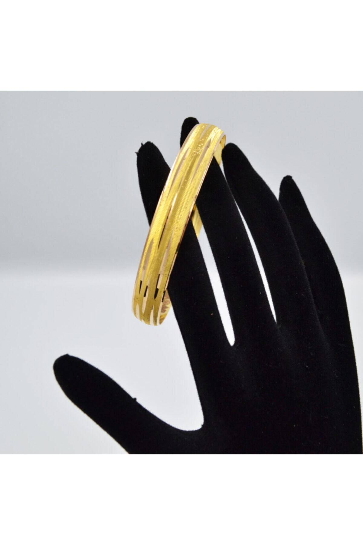 ozanlar gold 10 Gr 22 Ayar Çizgi Desen Bilezik