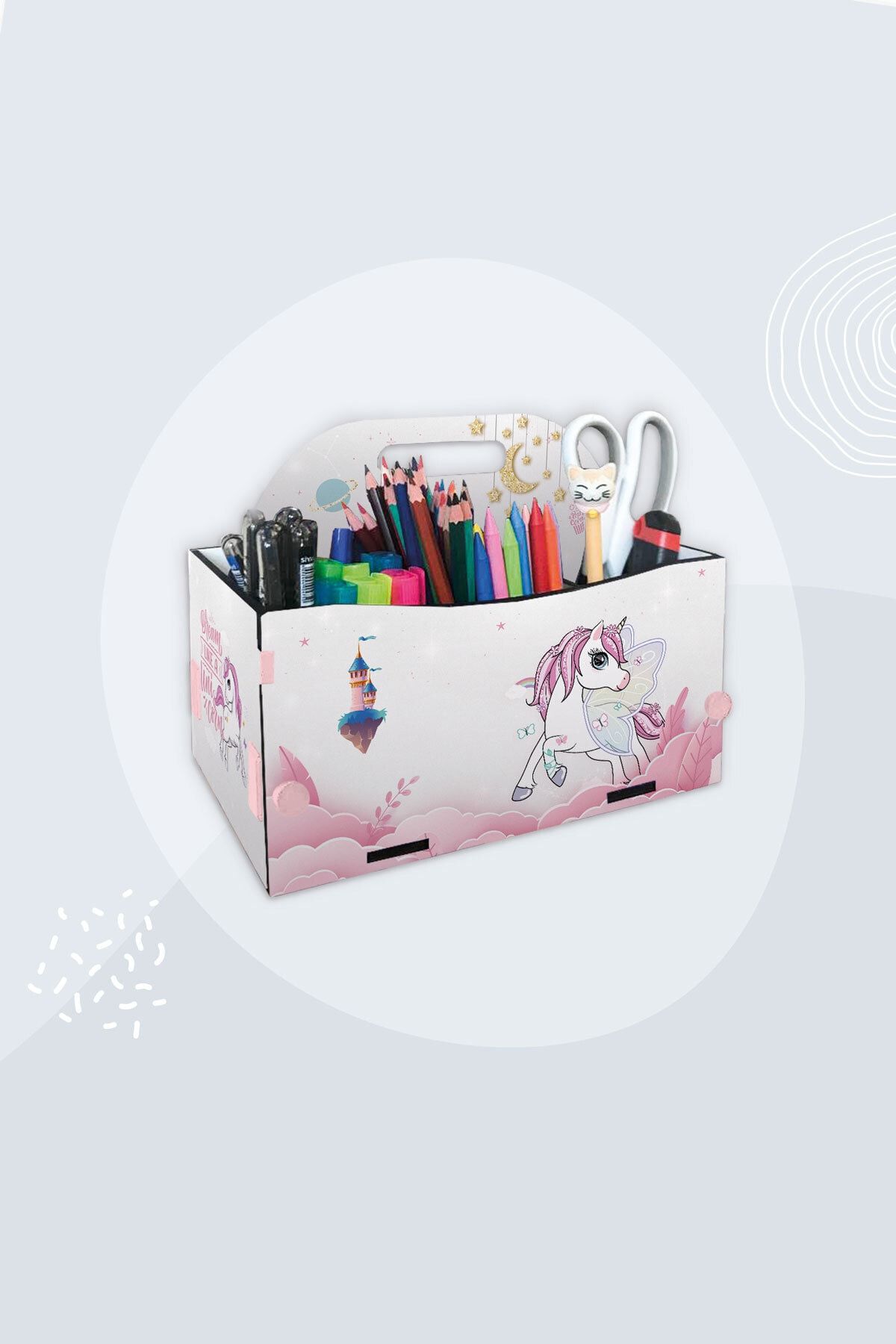 Popcorn Kids Popcorn Kalemlik Organizer Pony