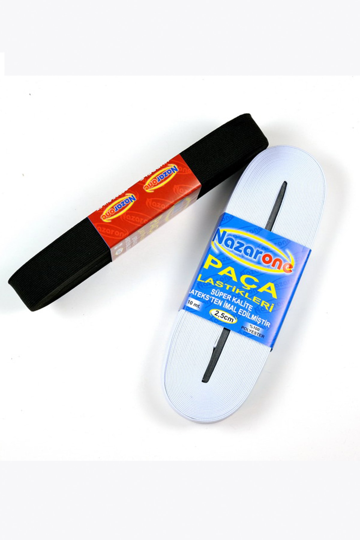 Nazarone Paça Lastik 2,5cm Beyaz