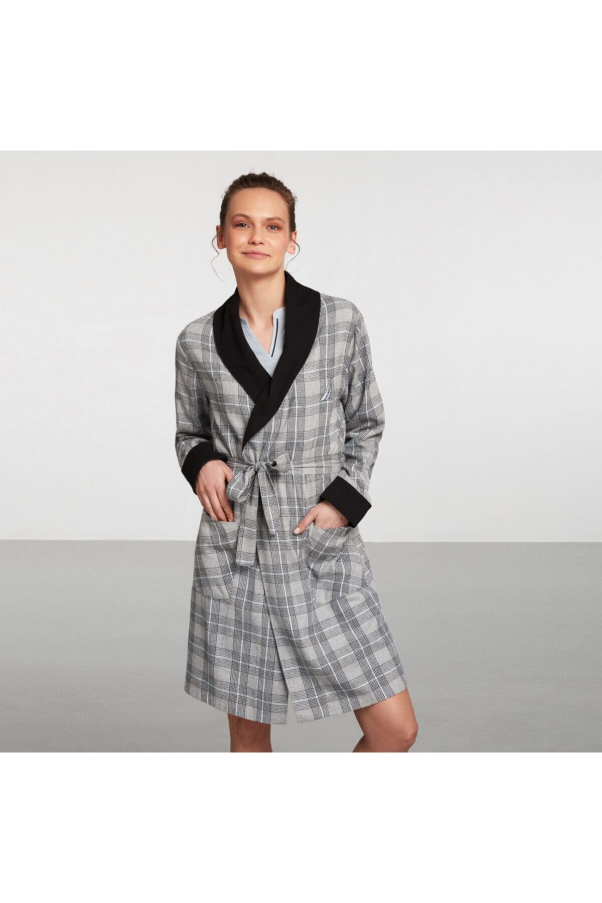 Nautica Nautıca Kadın Gri Sabahlık