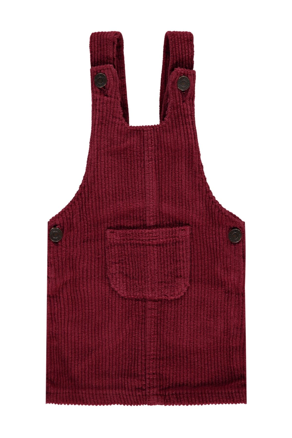 Civil Baby Kız Bebek Salopet Mürdüm