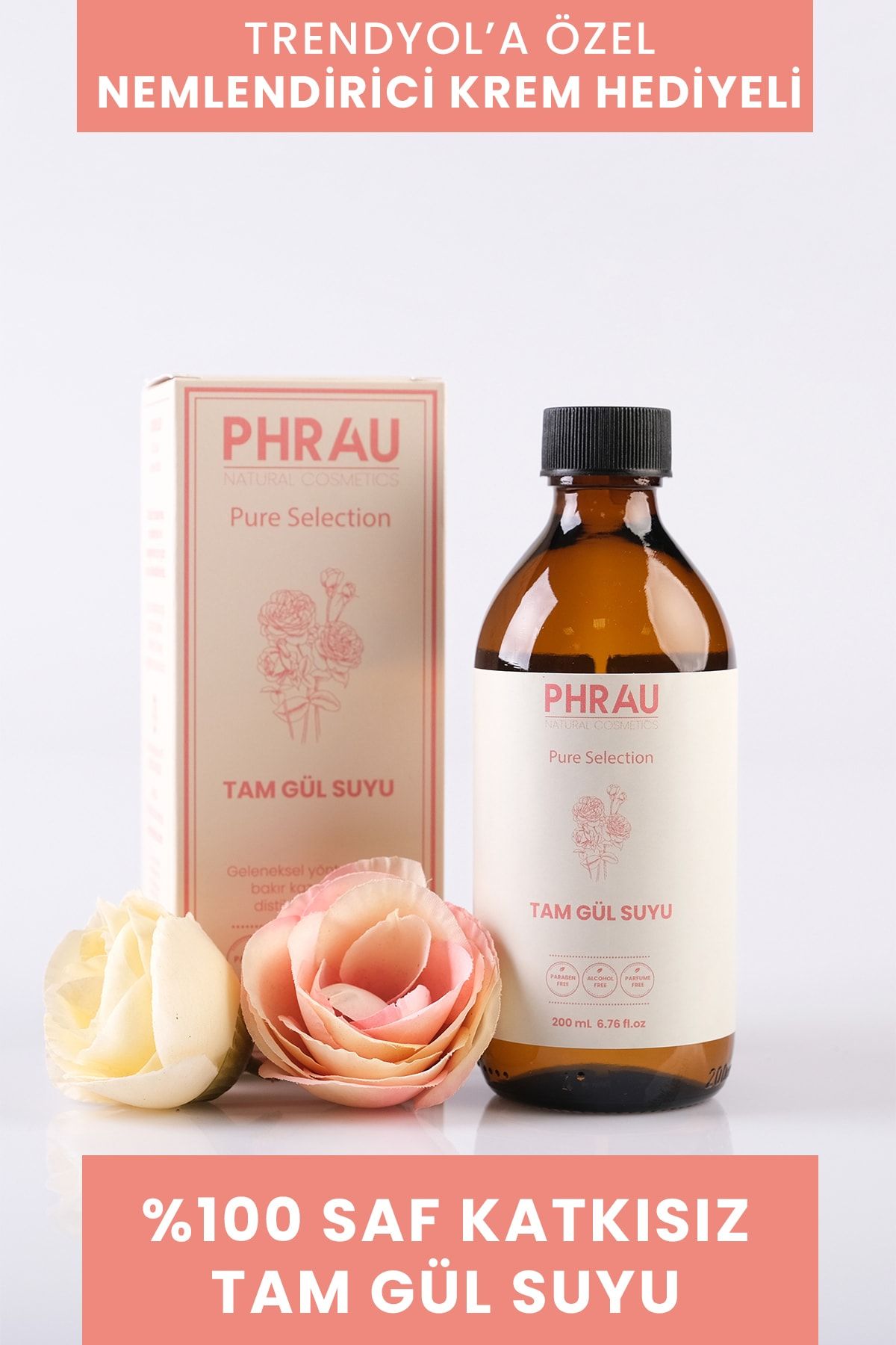 Phrau Tam Gül Suyu 200 Ml