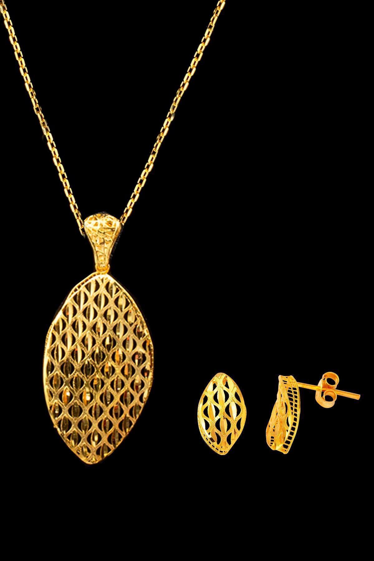 Bilezikci Hanedan 22 Ayar Taşsız Altın Takı Seti