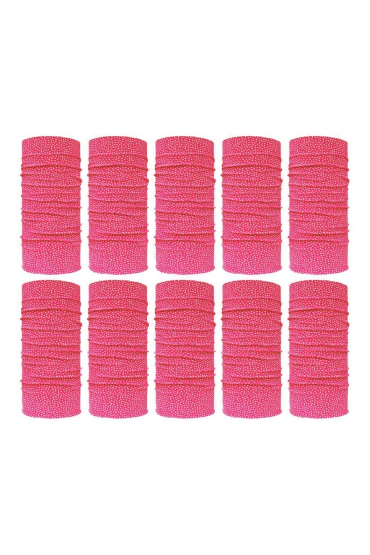 Knmaster Tiny Buff Bandana Boyunluk Maske Saç Bandı 10'lu Paket