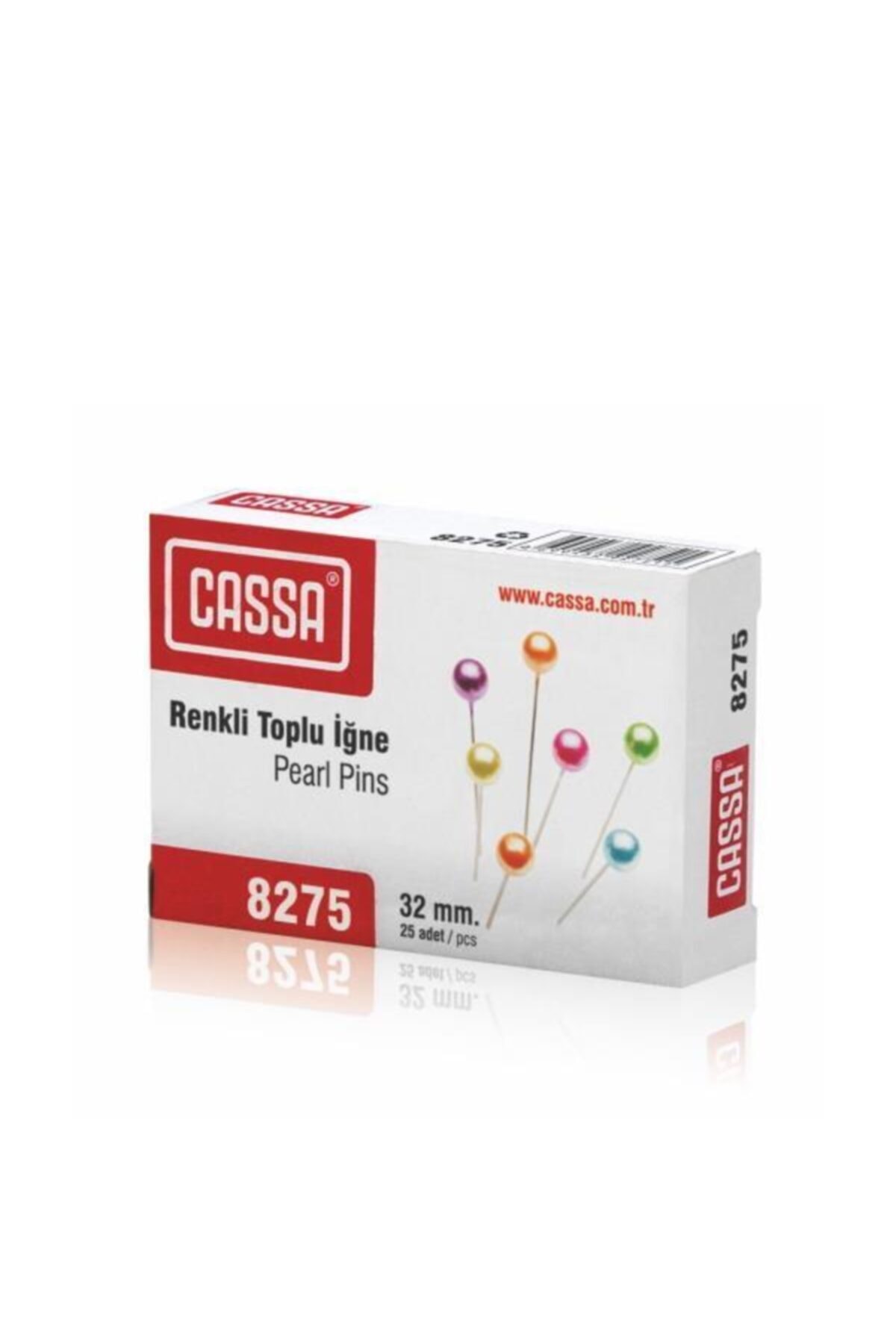 Cassa Renkli Toplu Iğne 32 Mm