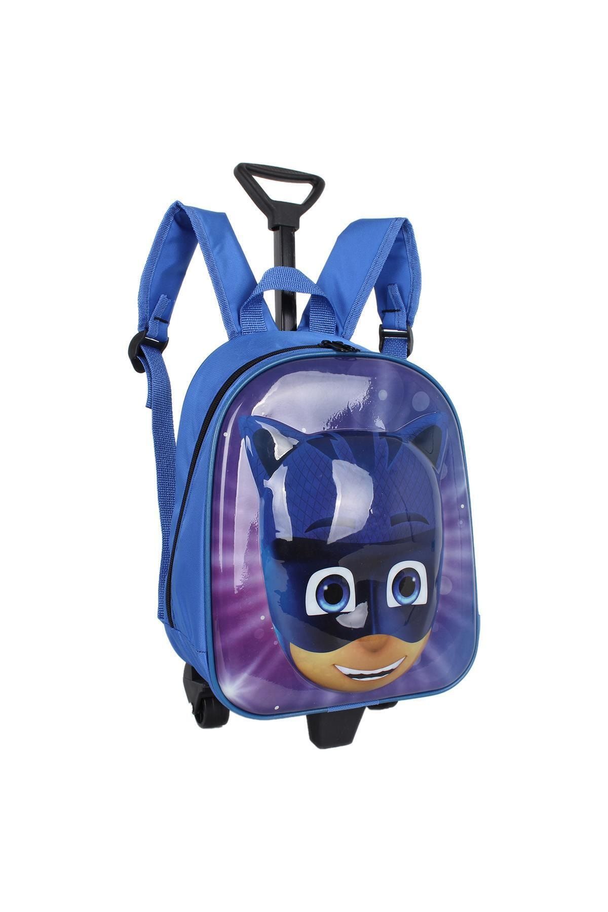 Bagacar Mn Pj Mask2 Tekerlekli Kreş Çocuk Sırt Çantası