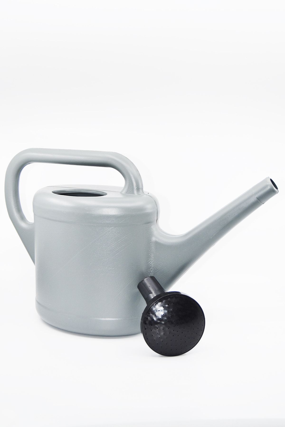 MF Botanik Frezya Watering Can 5 Lt Sulama Kabı Sulama Kabı Süzgeç Dahil Sulama Bidonu Süzgeçli Gri Renk