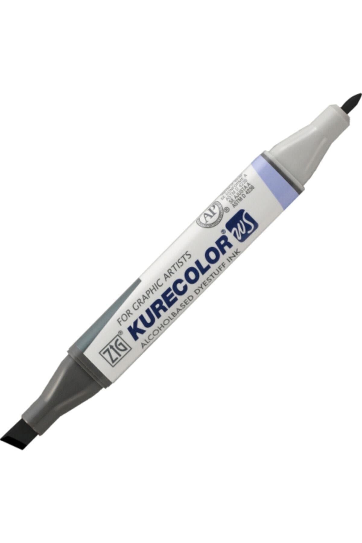 Kurecolor Zig Twin S Grafik Çizim Marker Kalemi C09 Cool Gray
