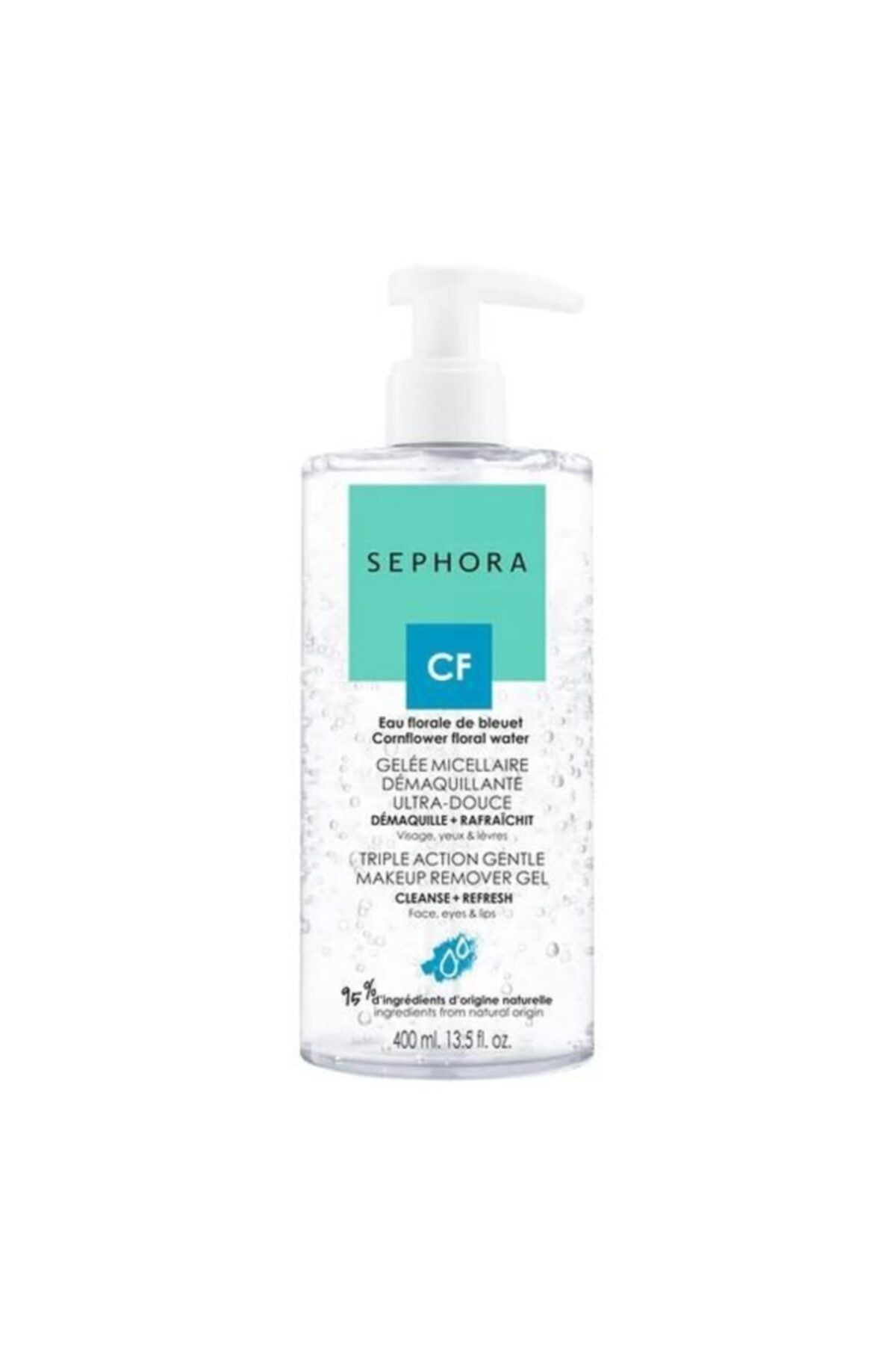 SEPHORA Ultra Gentle Cleansing Micellar Jelly Makyaj Temizleyici + Tazeleyici 400 Ml