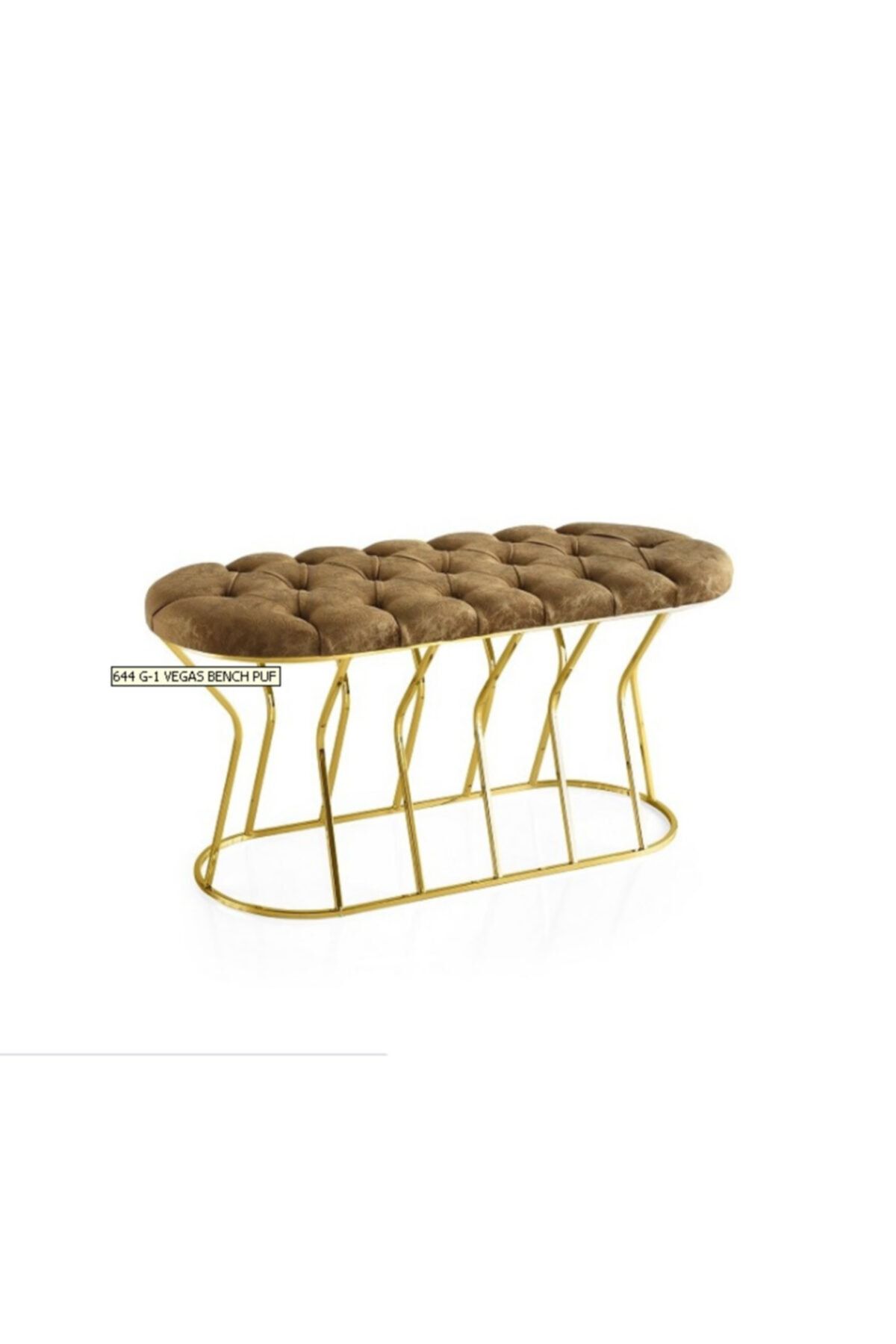 ÖZGÜNHEDİYE Vegas Bench Gold Kaplama