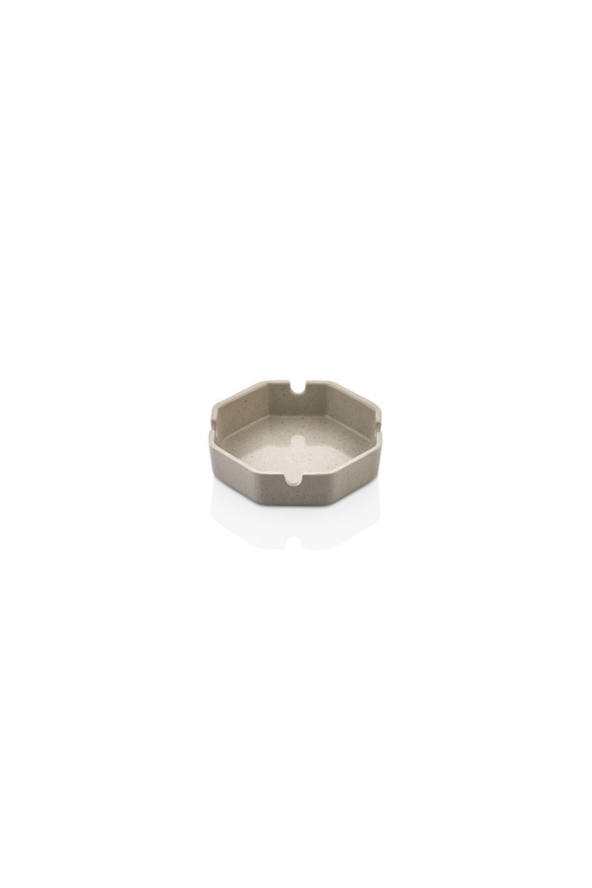 HibanaPazarı Melamin X6 Adet Küllük Gri 10cm (çap:10.4cm Yuk:2.7cm 73gr)
