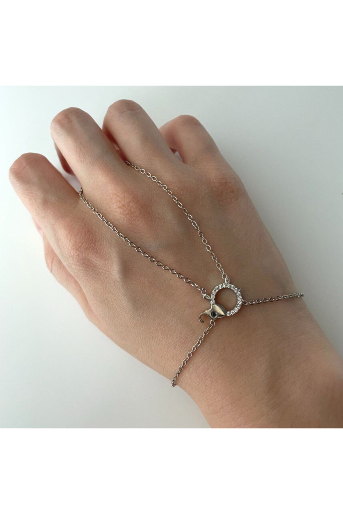 Şahsen Accessories Fil Şahmeran-silver