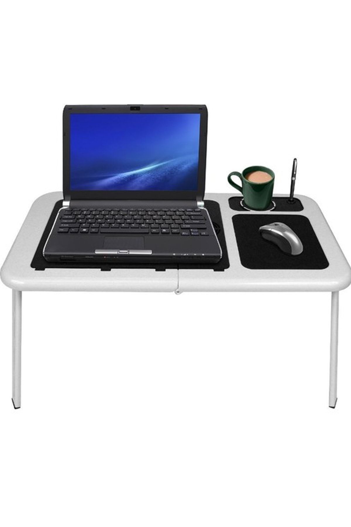 Bundera Portatif Katlanabilir Soğutucu Fanlı Pc Dizüstü Laptop Sehpası