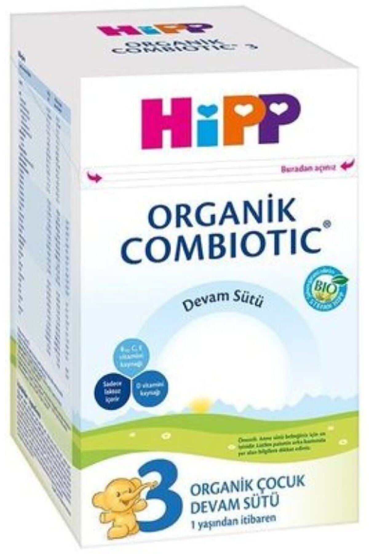 Hipp 3 Organic Combiotic Devam Sütü Numara 800 gr