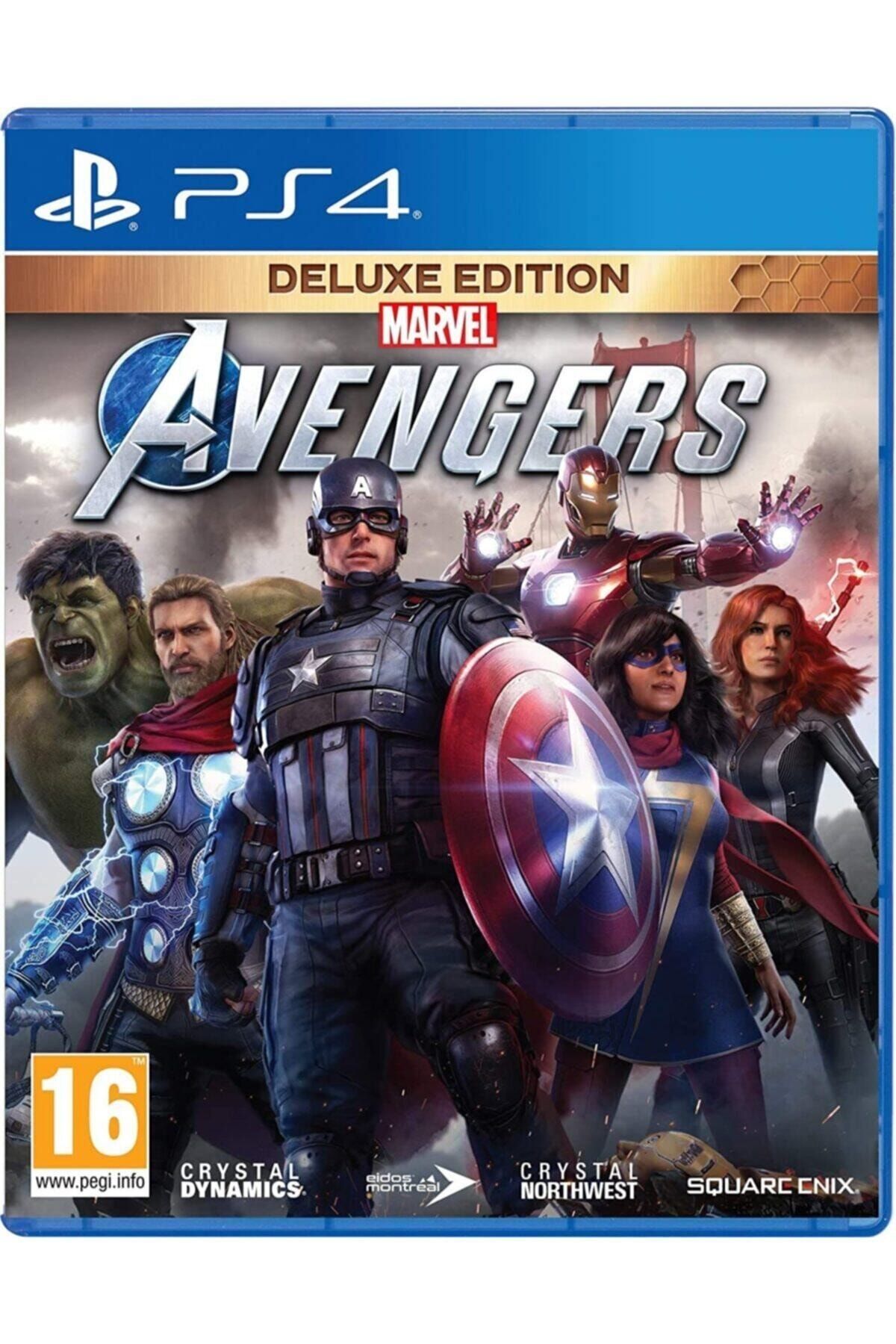 Square Enix Marvel Avengers Deluxe Edition Ps4