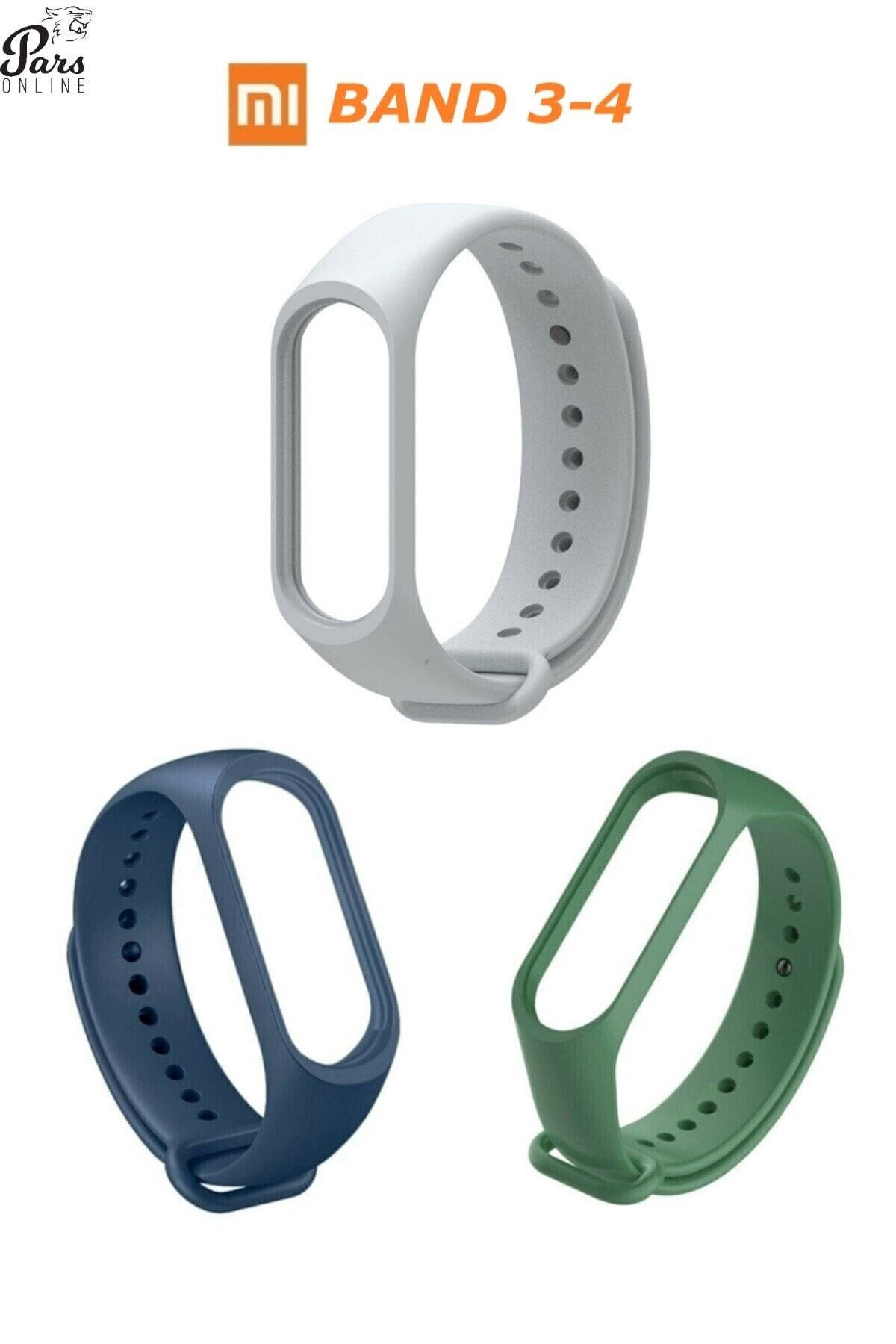Xiaomi Mi Band 4 Ve 3 Uyumlu A+ Yüksek Kalite Kordon 3 Lü Set