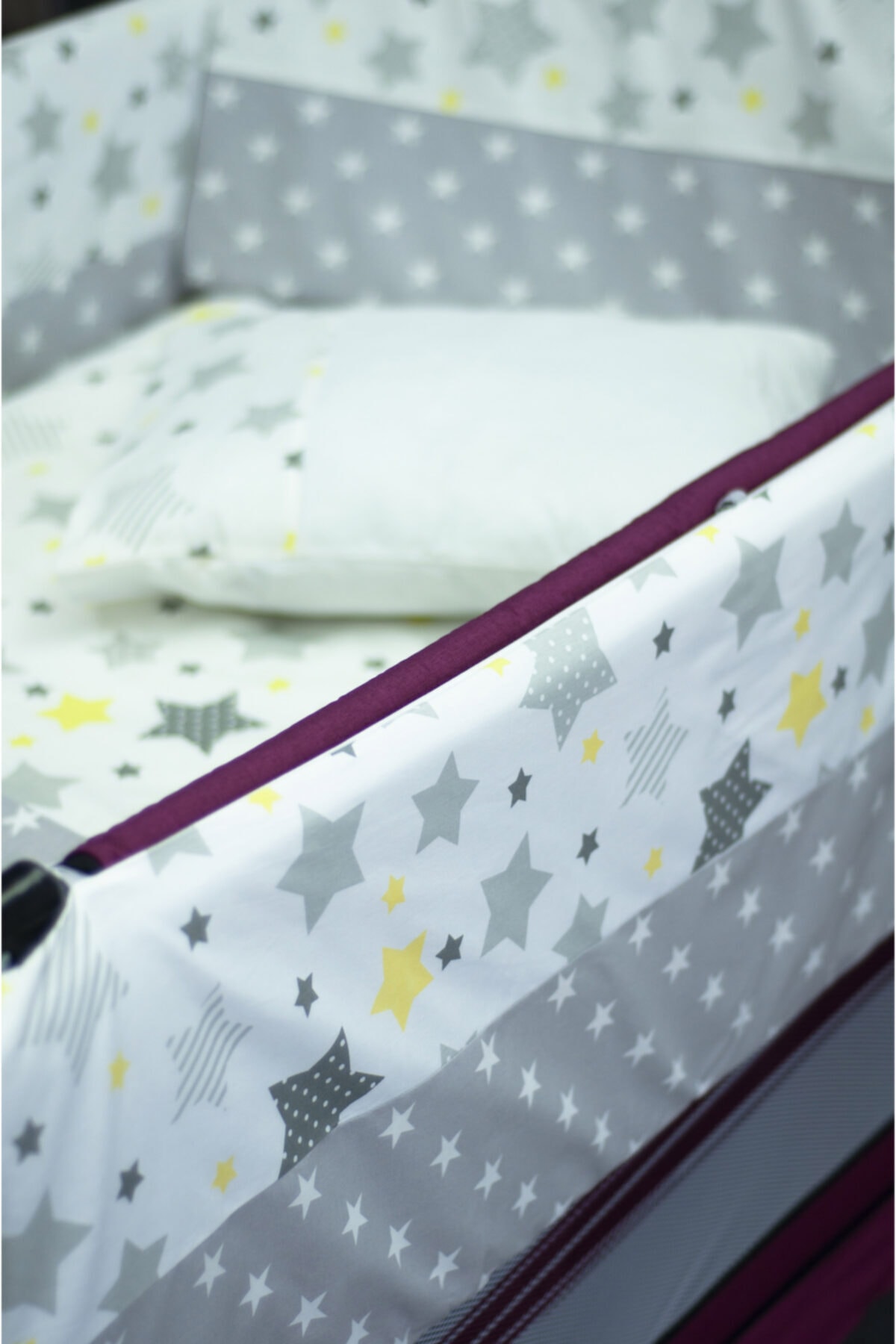 Kista Baby Stars Oyun Parkı Bebek Uyku Seti (6'lı Set)
