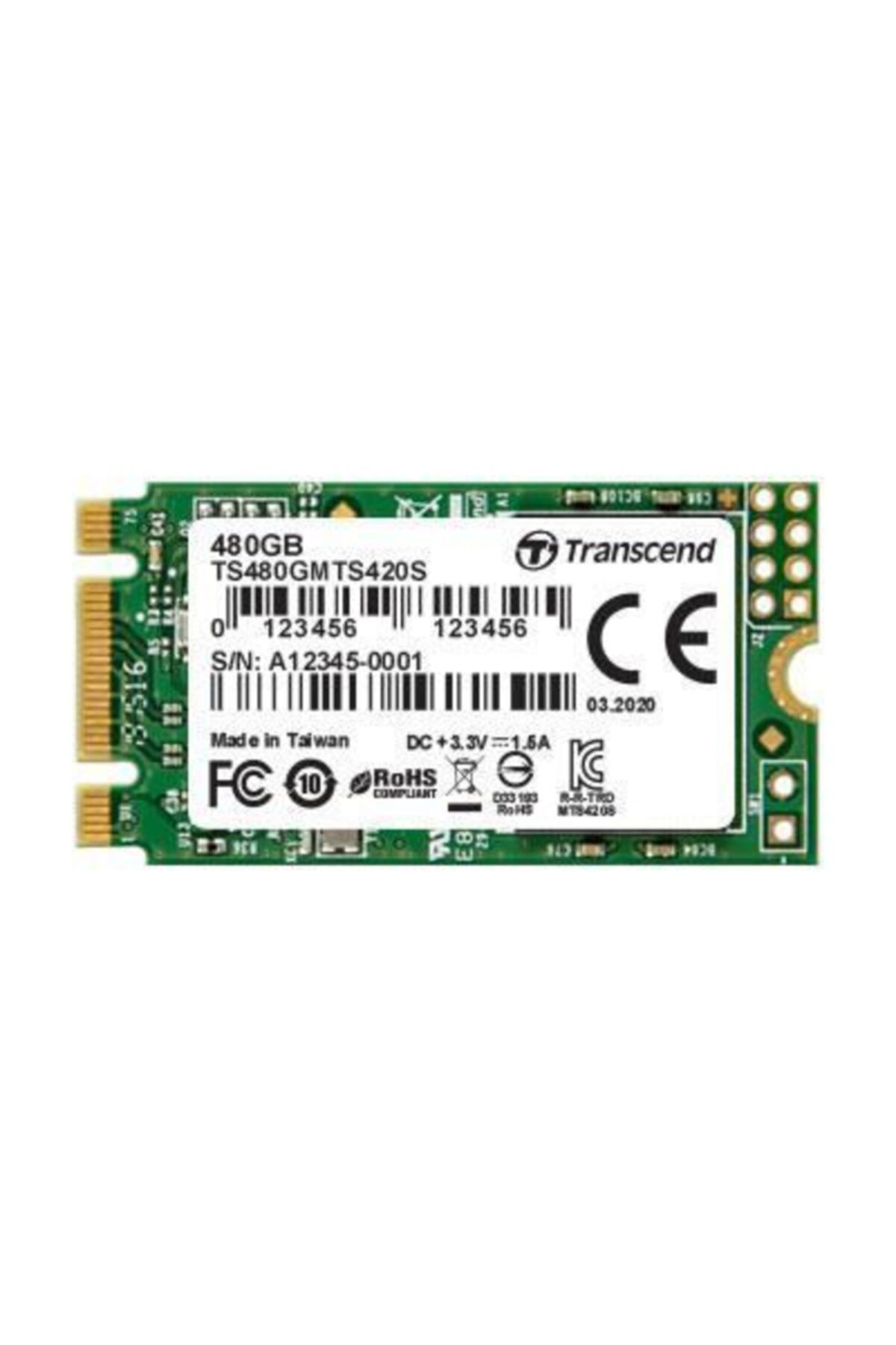 Transcend 480gb Mts420s M.2 Sata3 Notebook Ssd Ts480gmts420s