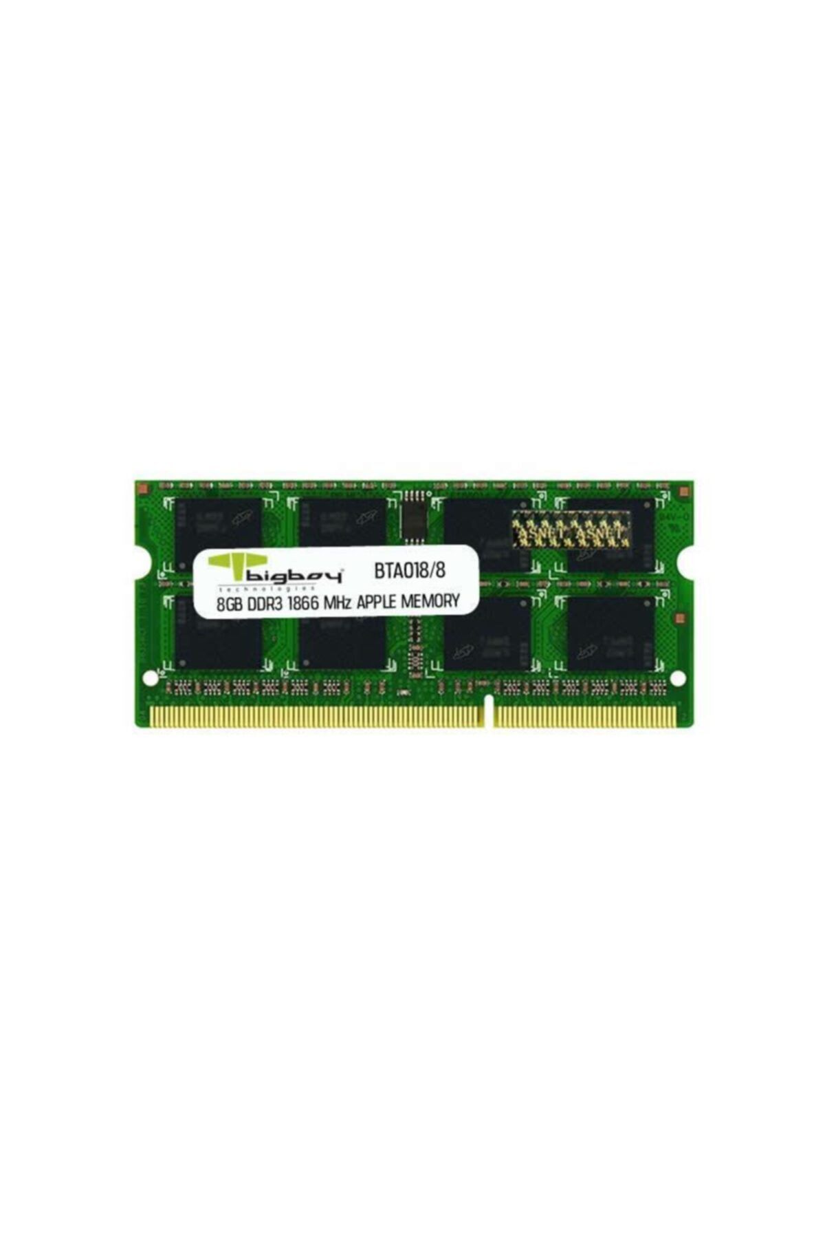 Bigboy 8gb 1866mhz C13 Ddr3l Apple Uyumlu Notebook Ram Bta018l/8