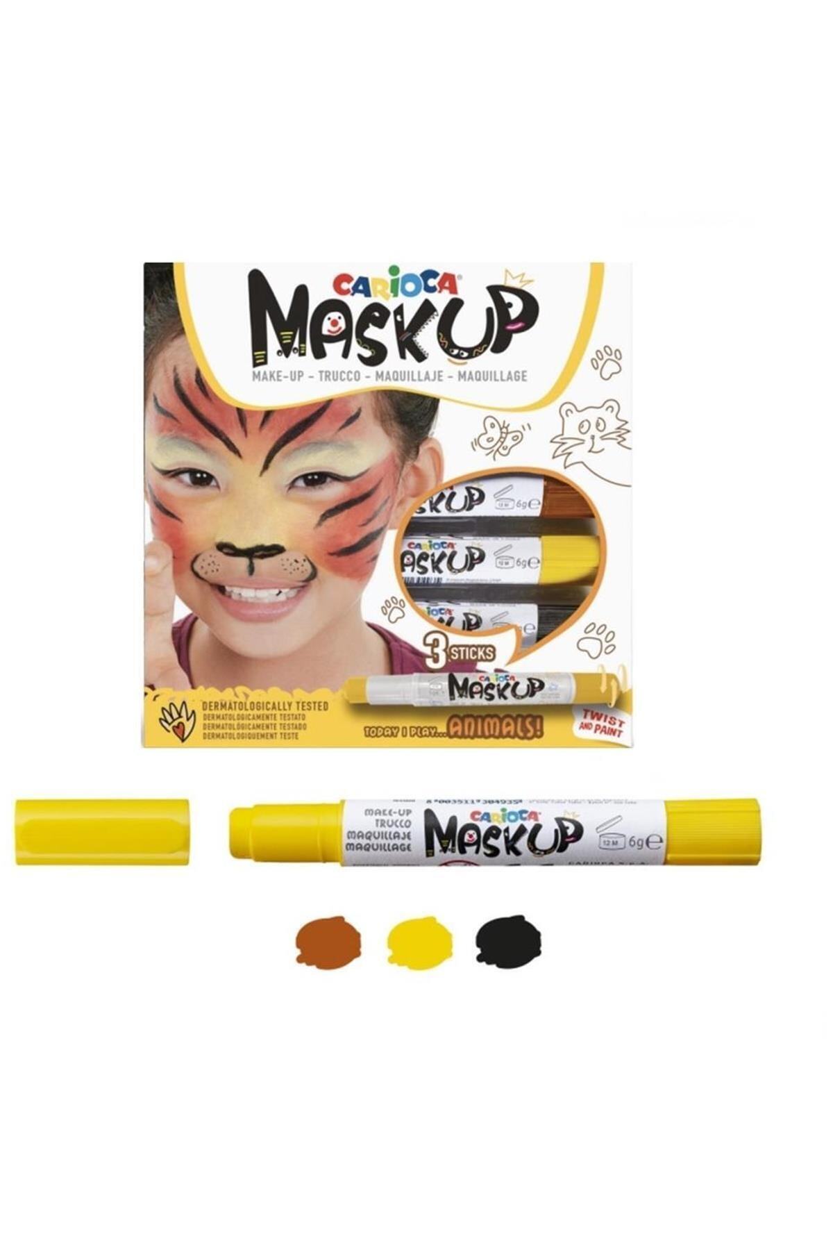 CARIOCA Mask Up Yüz Boyası 3 Renk Animals