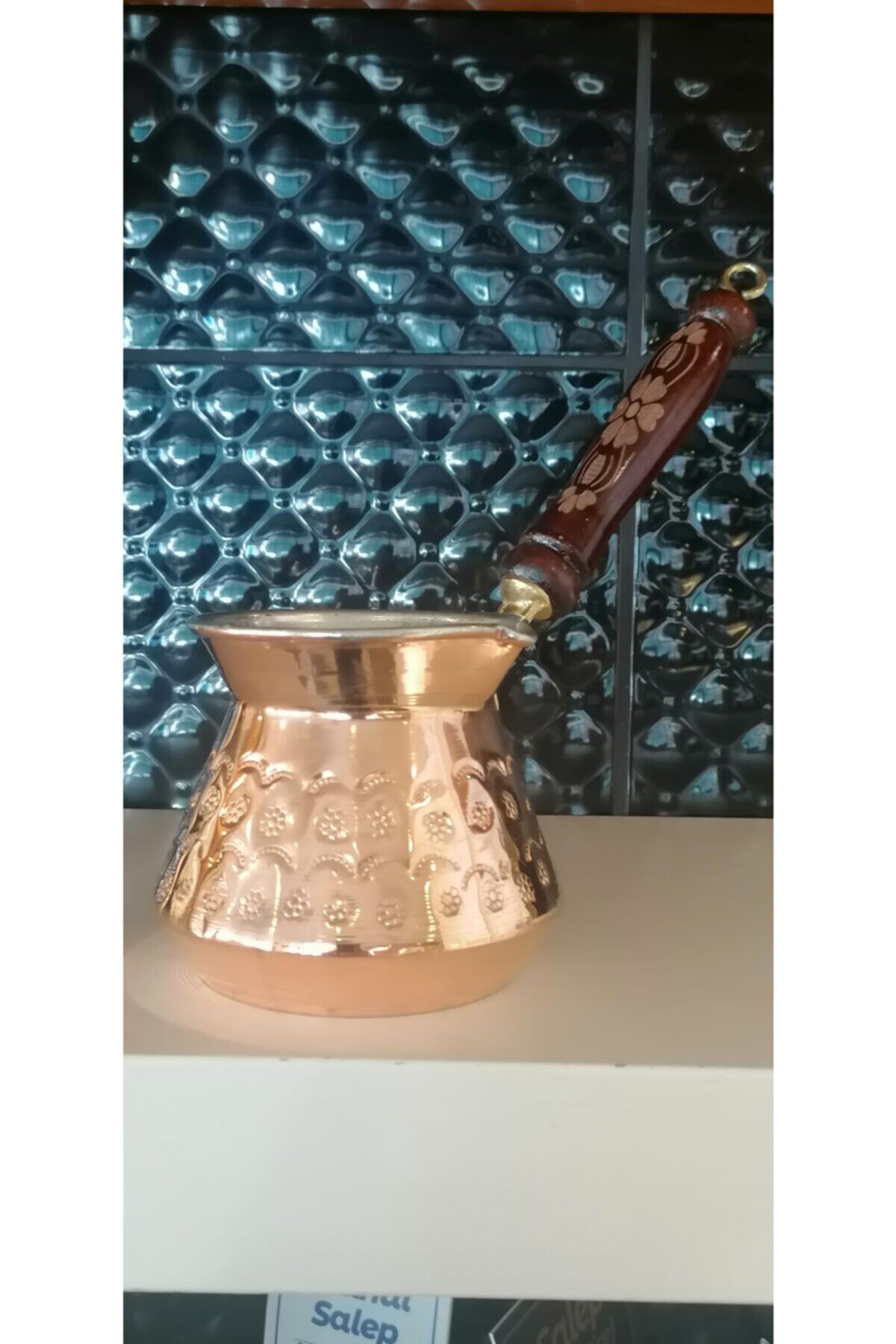 Hançer bakırcılık 5 Kişilik Kalın Bakır Cezve