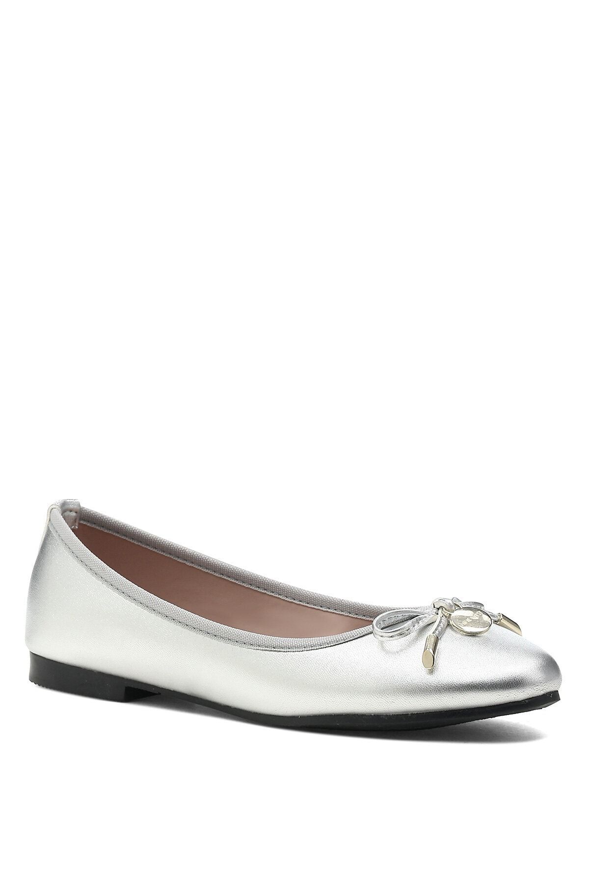 Nine West Scarlet 1pr Gümüş Kadın Babet