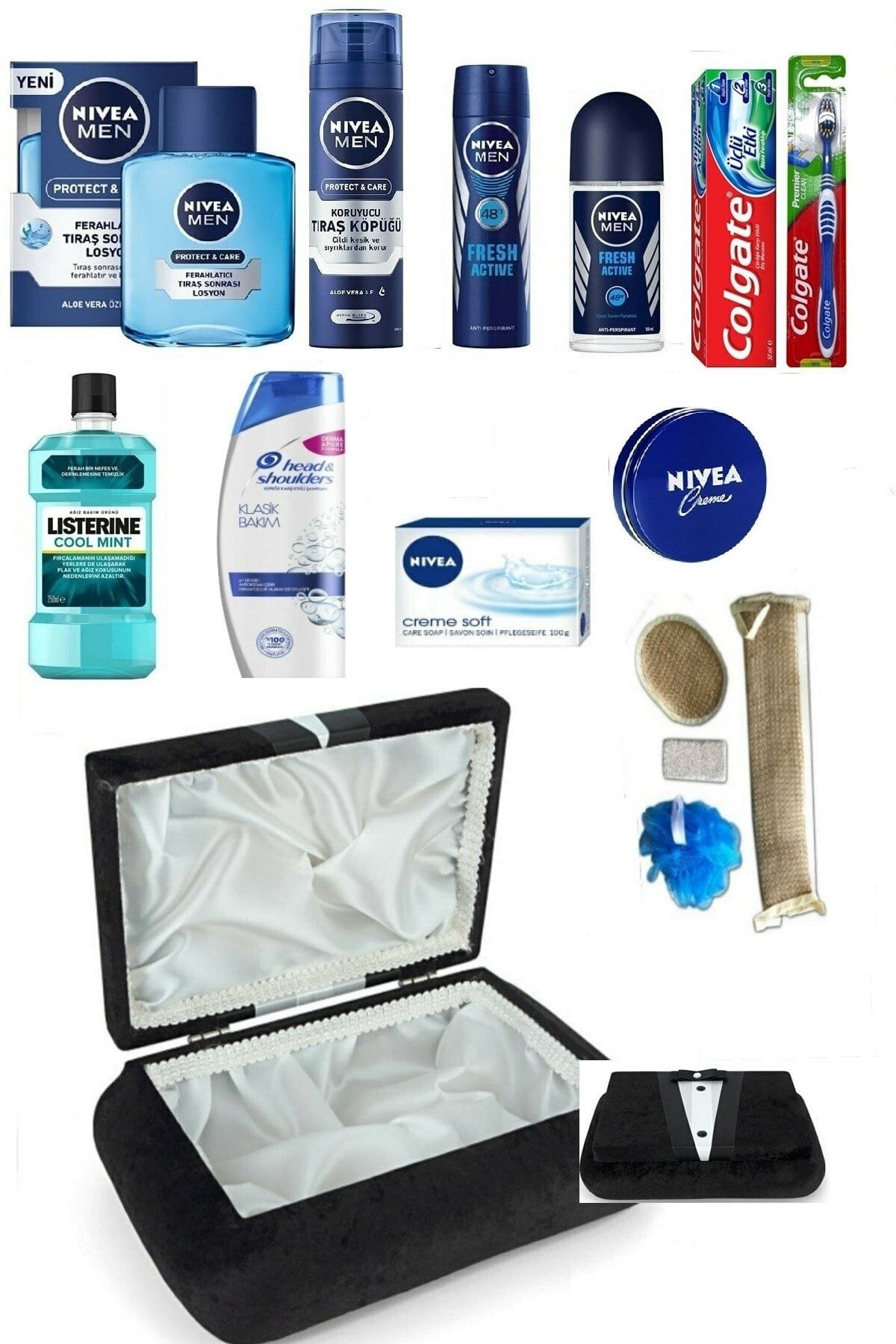 Nivea Damat Söz Nişan Ceyız Sandıgı Bohca Seti +cilt Bakım Seti