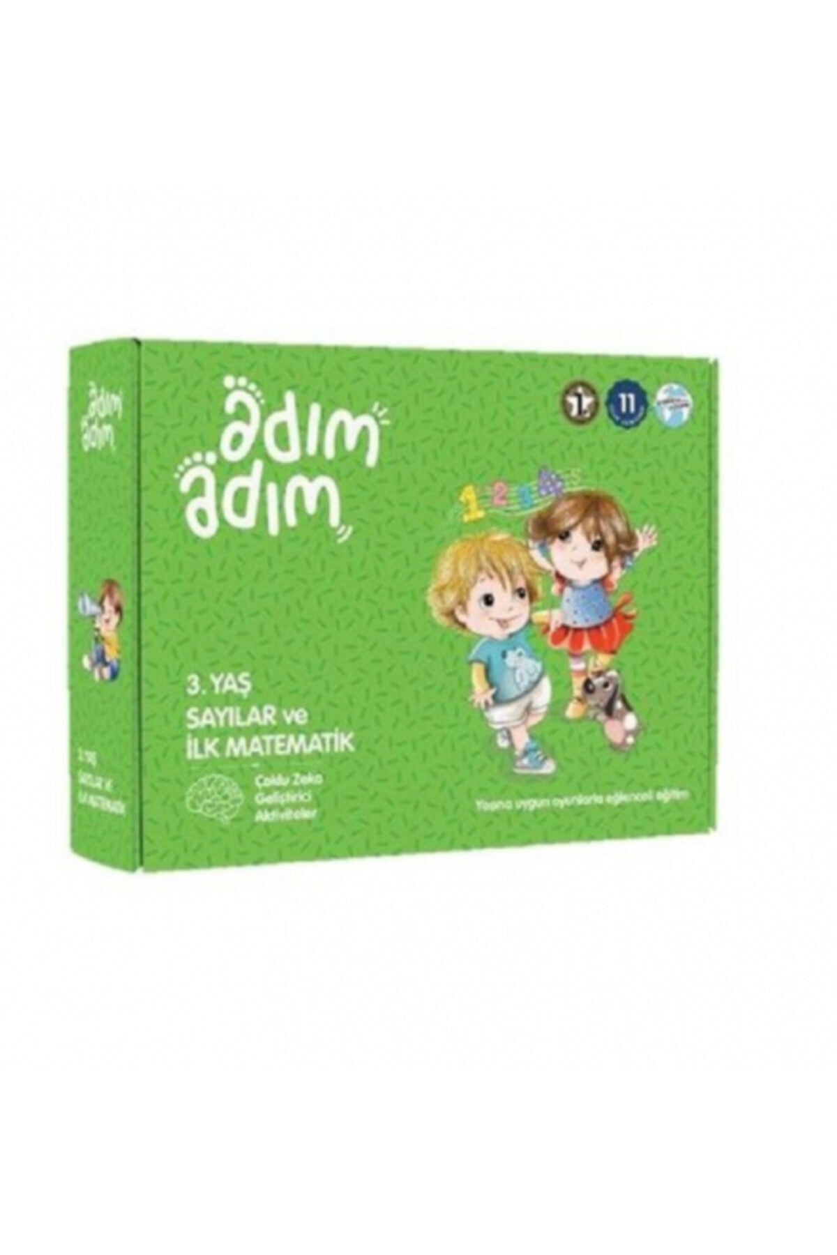 Adım Adım Yayınları Adım Adım Eğitim Seti 3 Yaş – Sayılar Ve Ilk Matematik
