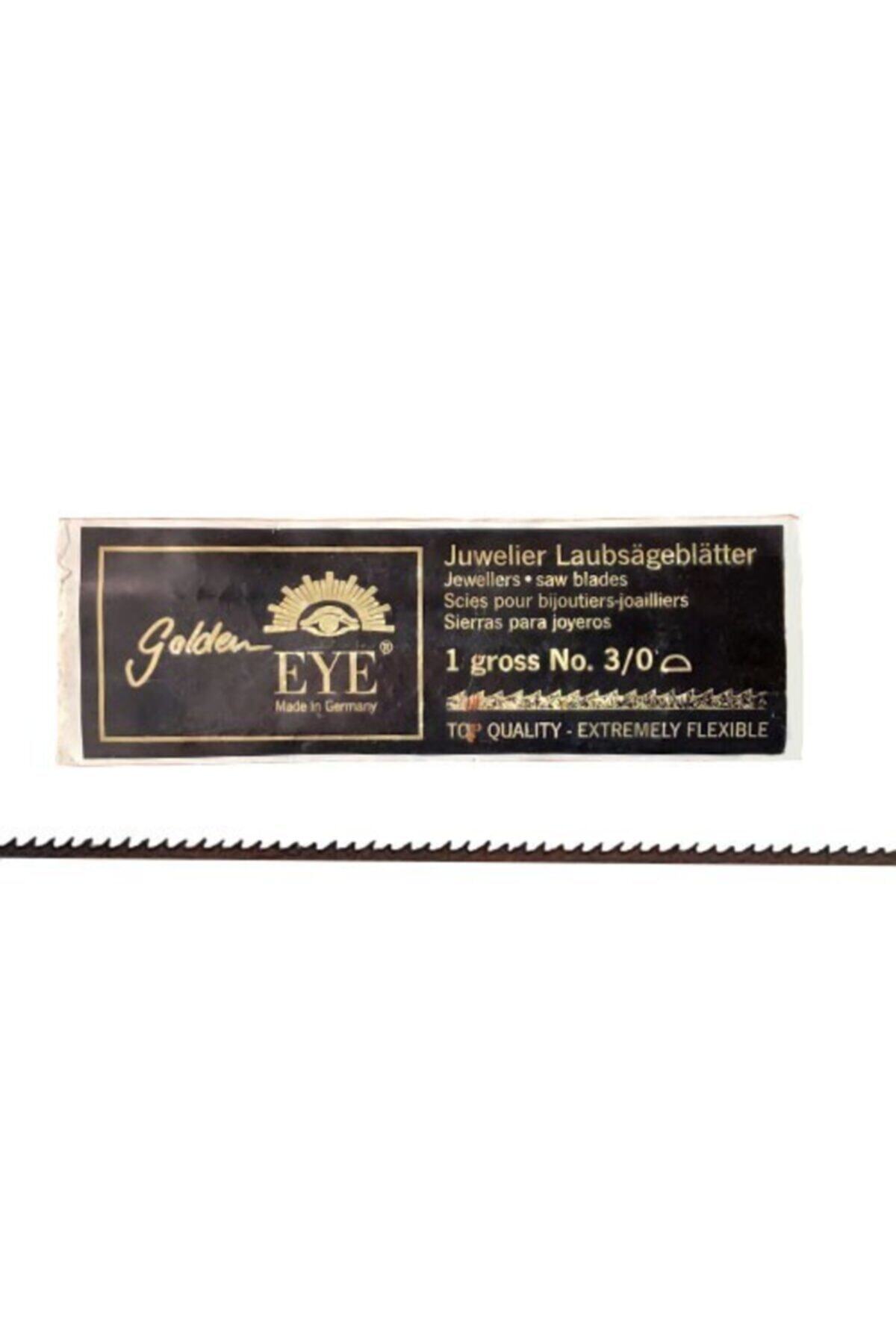 ALFA TOOLS Kıl Testere No.3/0 Alman Golden Eye