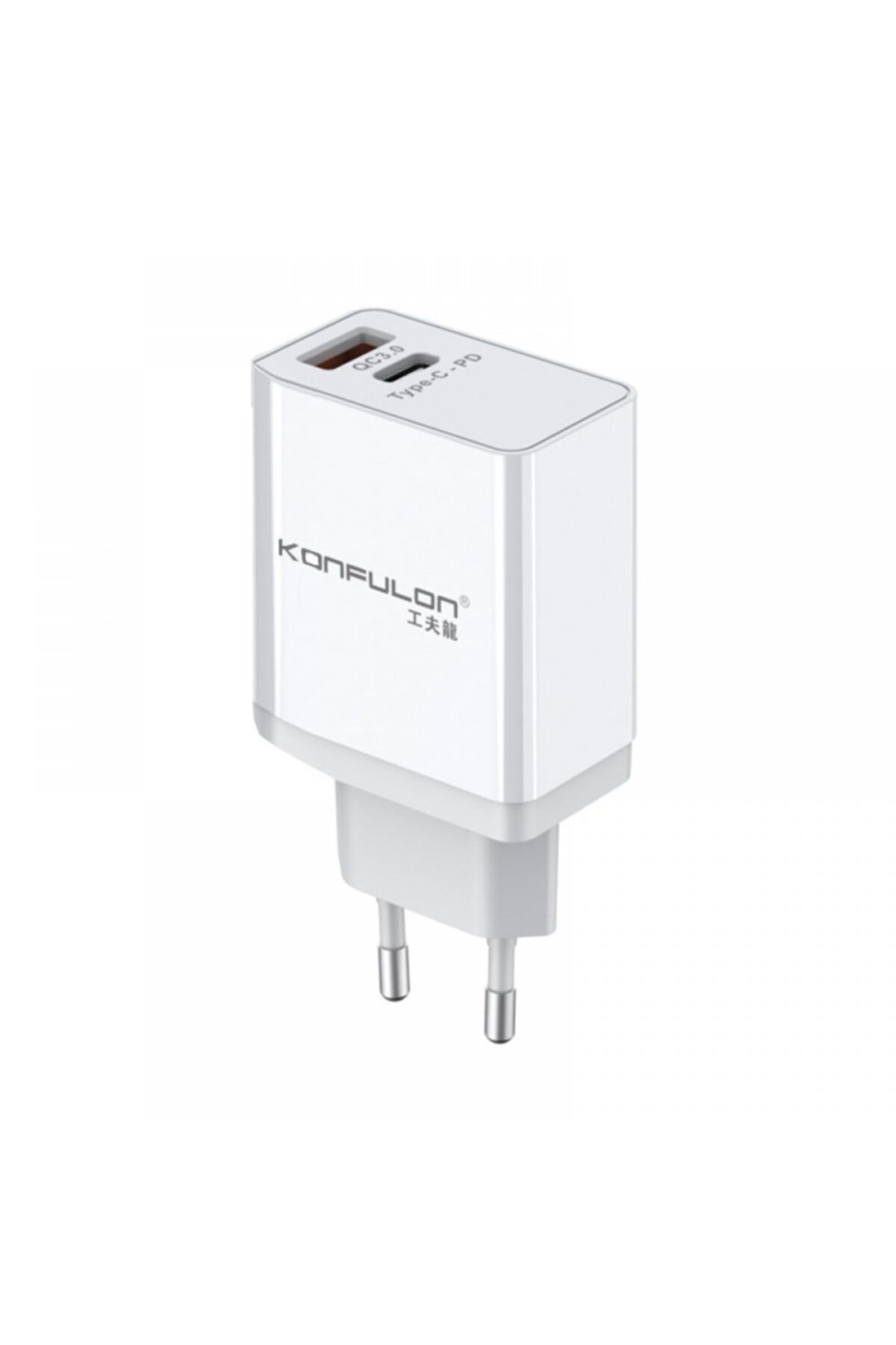 Apple Iphone 11 Konfulon C59 Type-c + Usb Pd 20w Seyahat Hızlı Şarj Cihazı Adaptörü