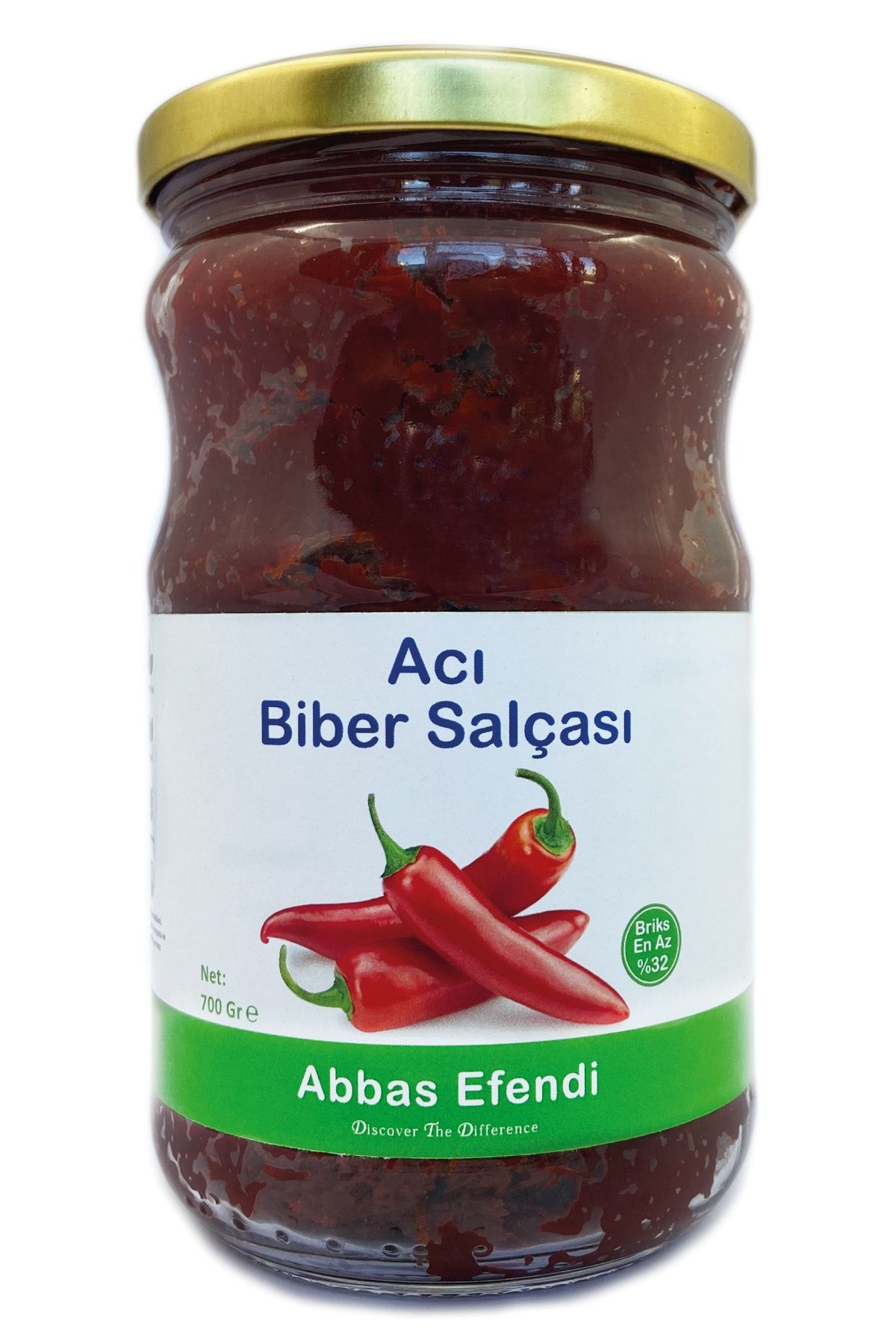 Abbas Efendi Acı Biber Salçası 700 gr