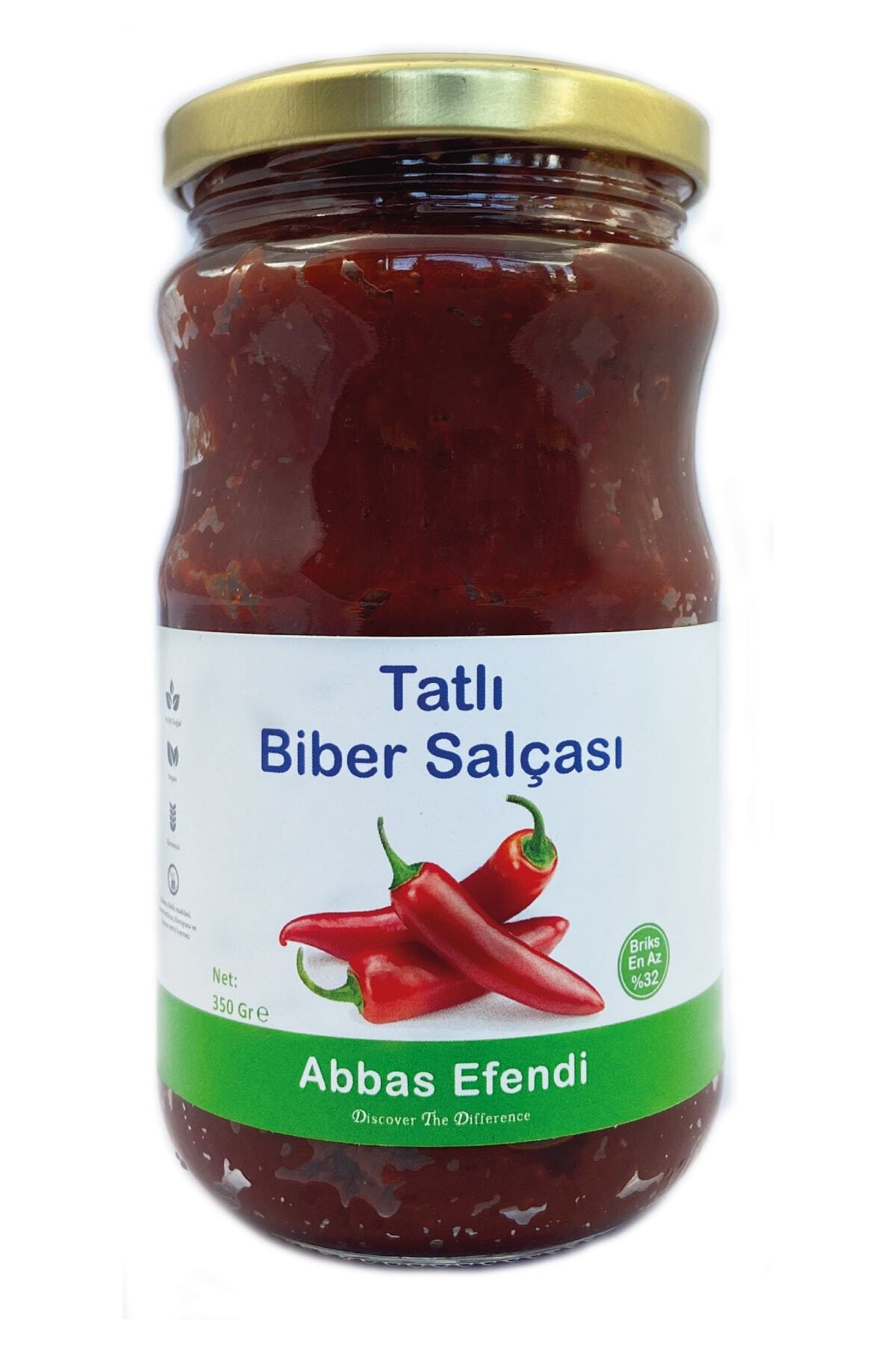 Abbas Efendi Tatlı Biber Salçası 350 Gr