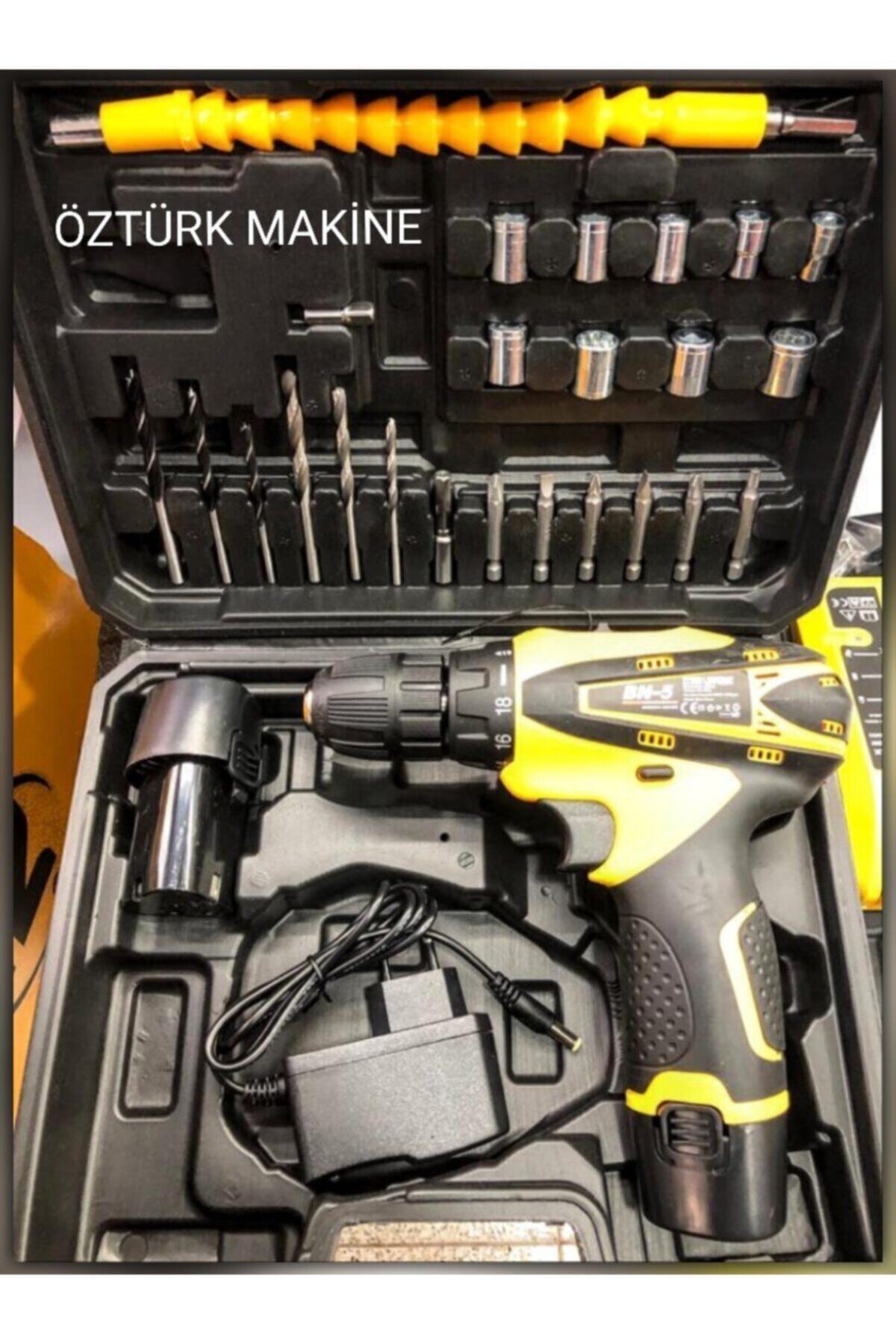 BN5 Darbesiz 12v Şarjlı Matkap 25 Parca Uc Set Hedıyelı