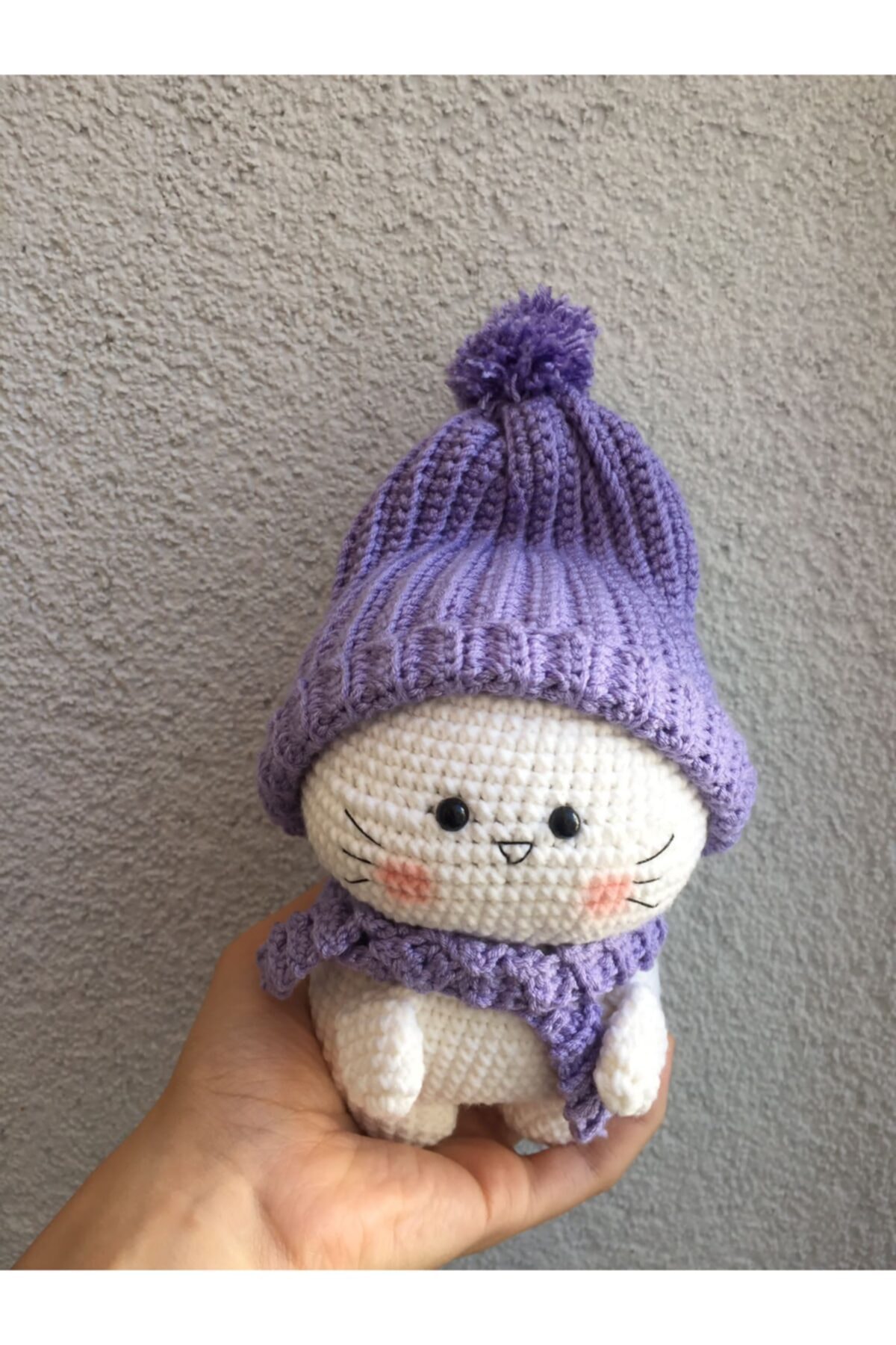 USTAHOBİEVİ Amigurumi Sevimli Minik Kedicik